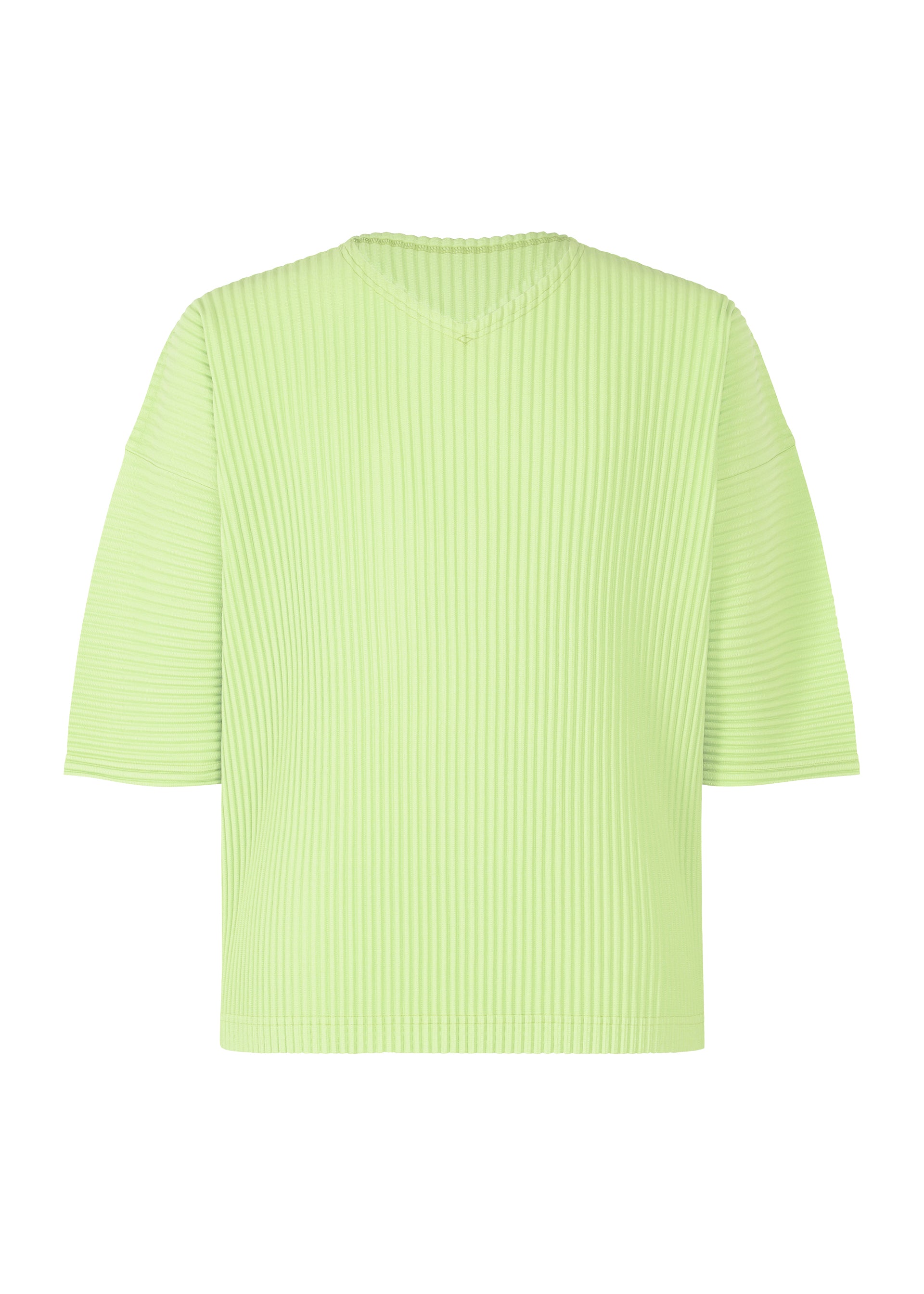Issey Miyake Monthly Colors July top black V-neck