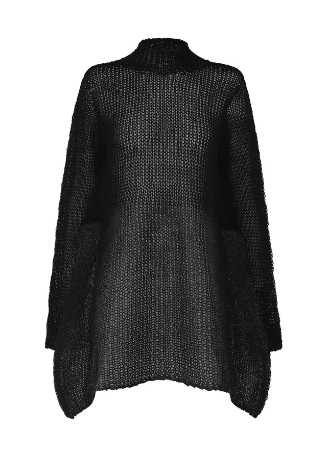 Issey Miyake Panini Pulled IM63332 top black