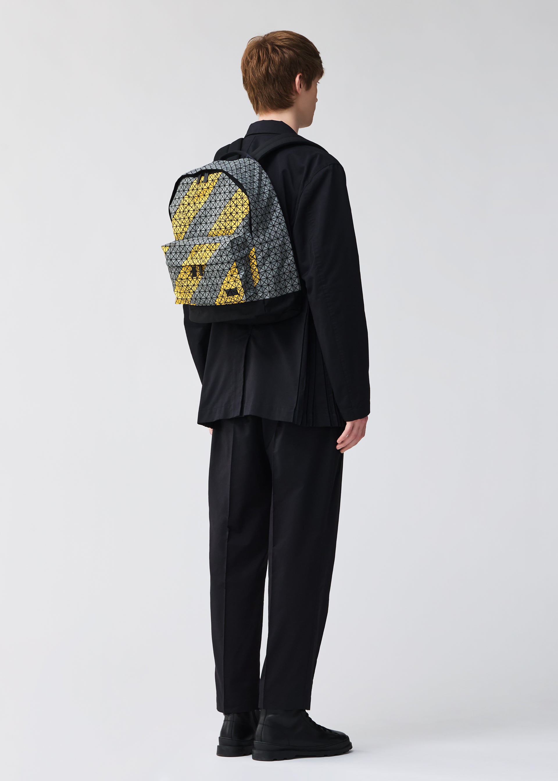 Issey Miyake Daypack Autobahn batoh šedý unisex popraskaný