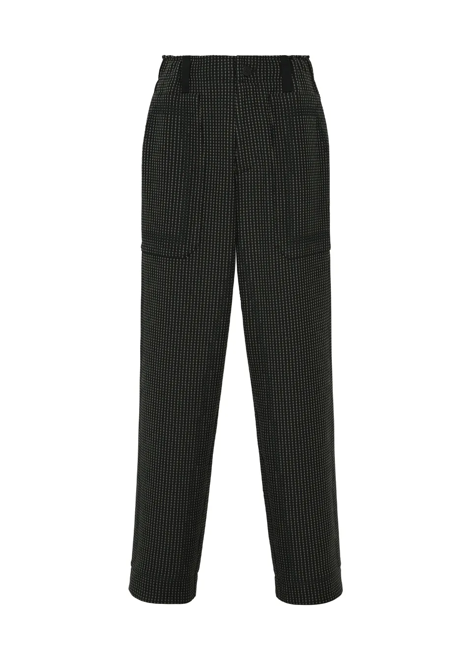Issey Miyake Type-K 012 kalhoty pletené black-hued