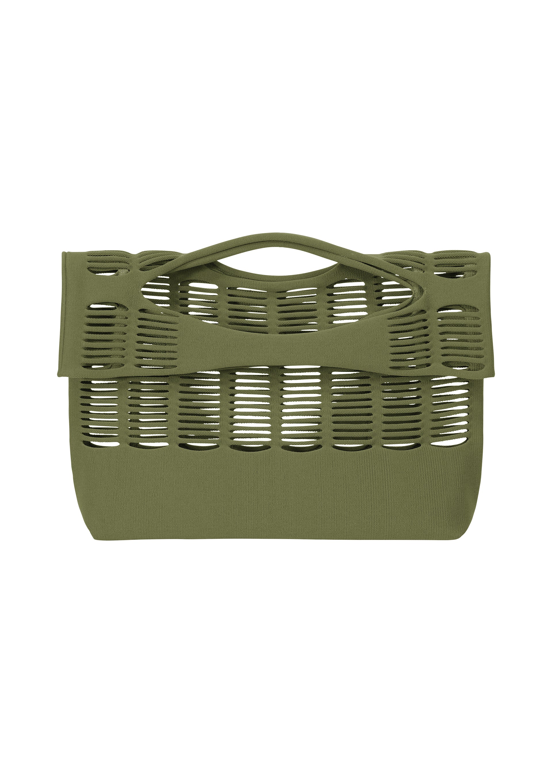 Issey Miyake Mokko Town Shoulder tote canvas úpletová