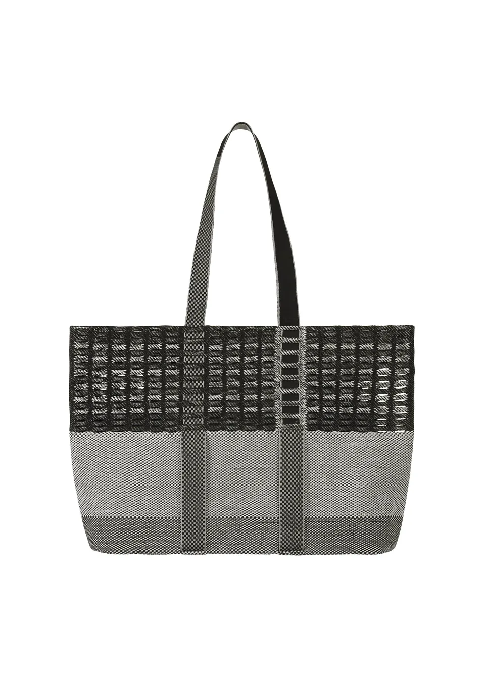 Issey Miyake Mokko Tote Mix tote Cloud Gray Mix pevný úplet