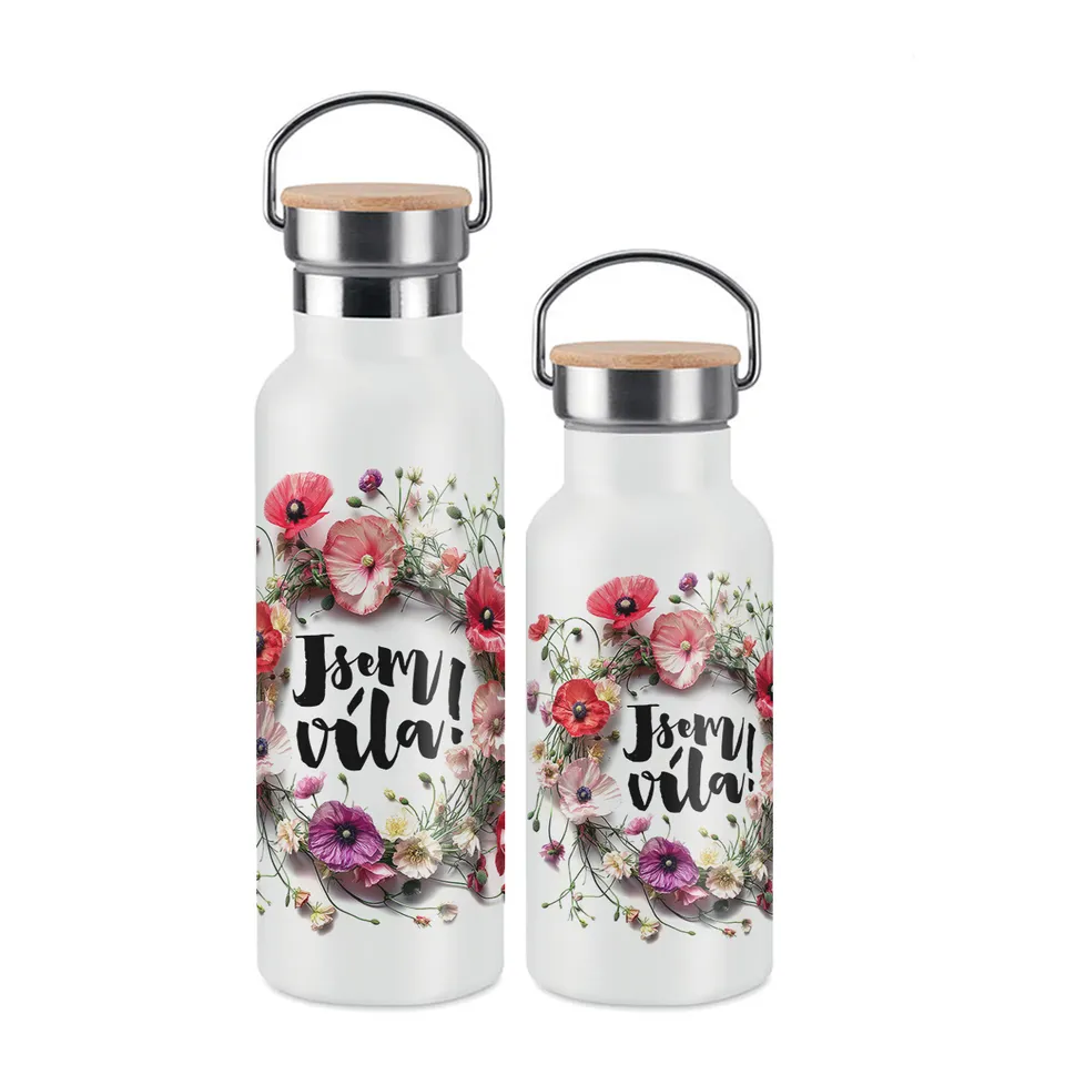 Magifešn Jsem víla nerezová termoska jemná 500 ml