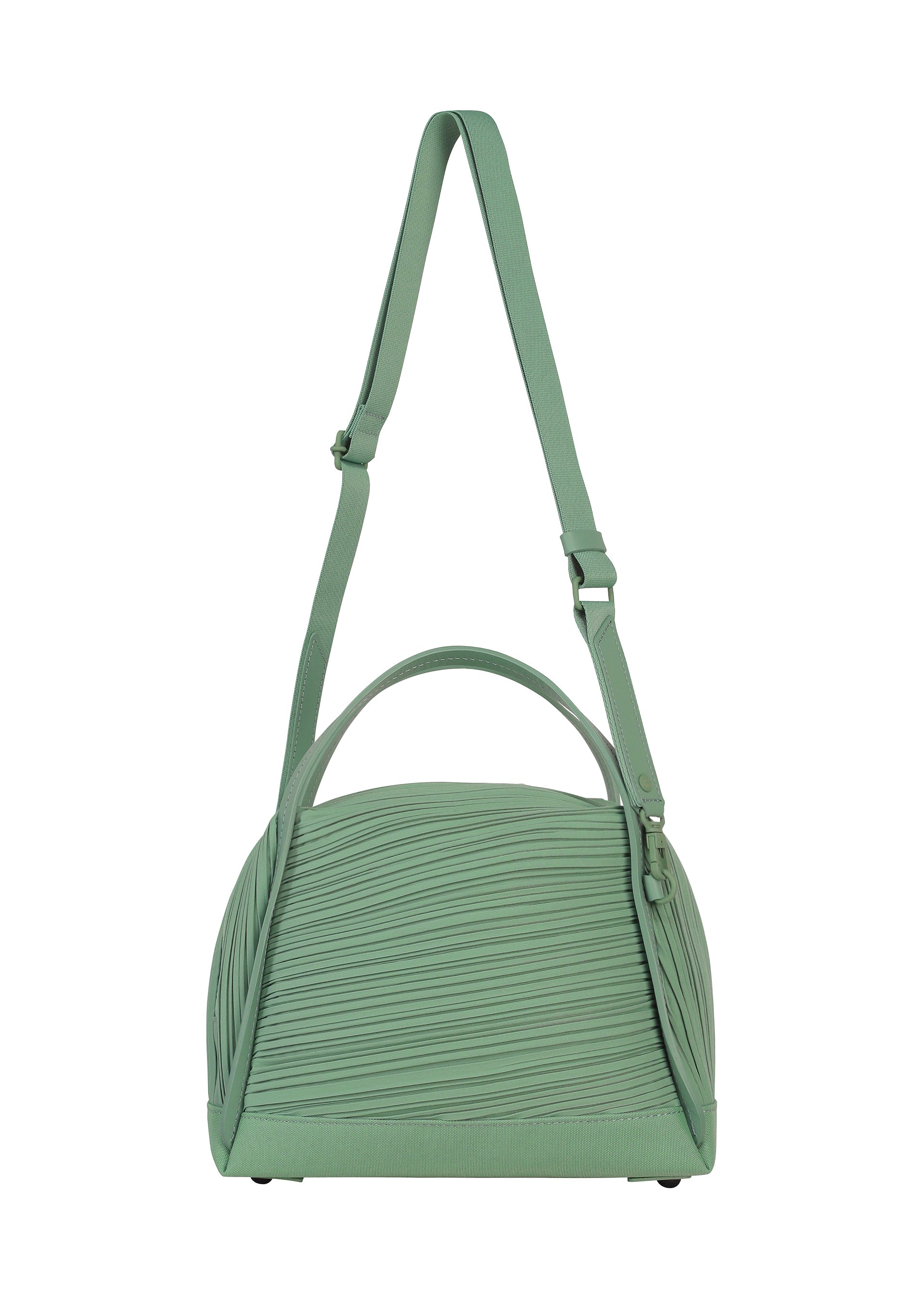 Issey Miyake Bias Pleats Bag kabelka zelená plisovaná
