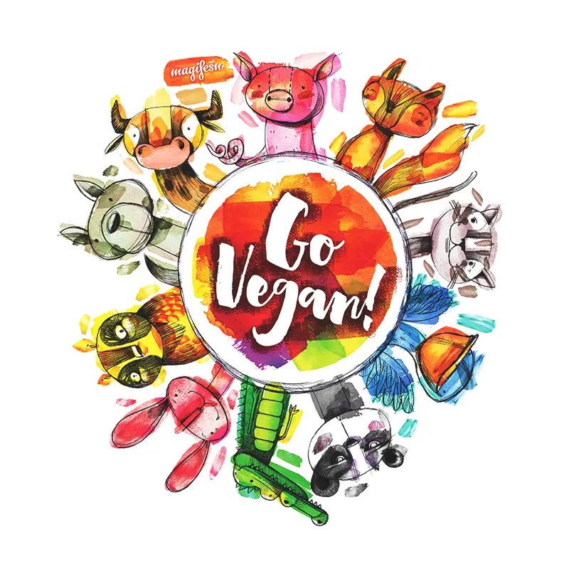 Magifešn MEDIUM taška Veggie Go vegan recy