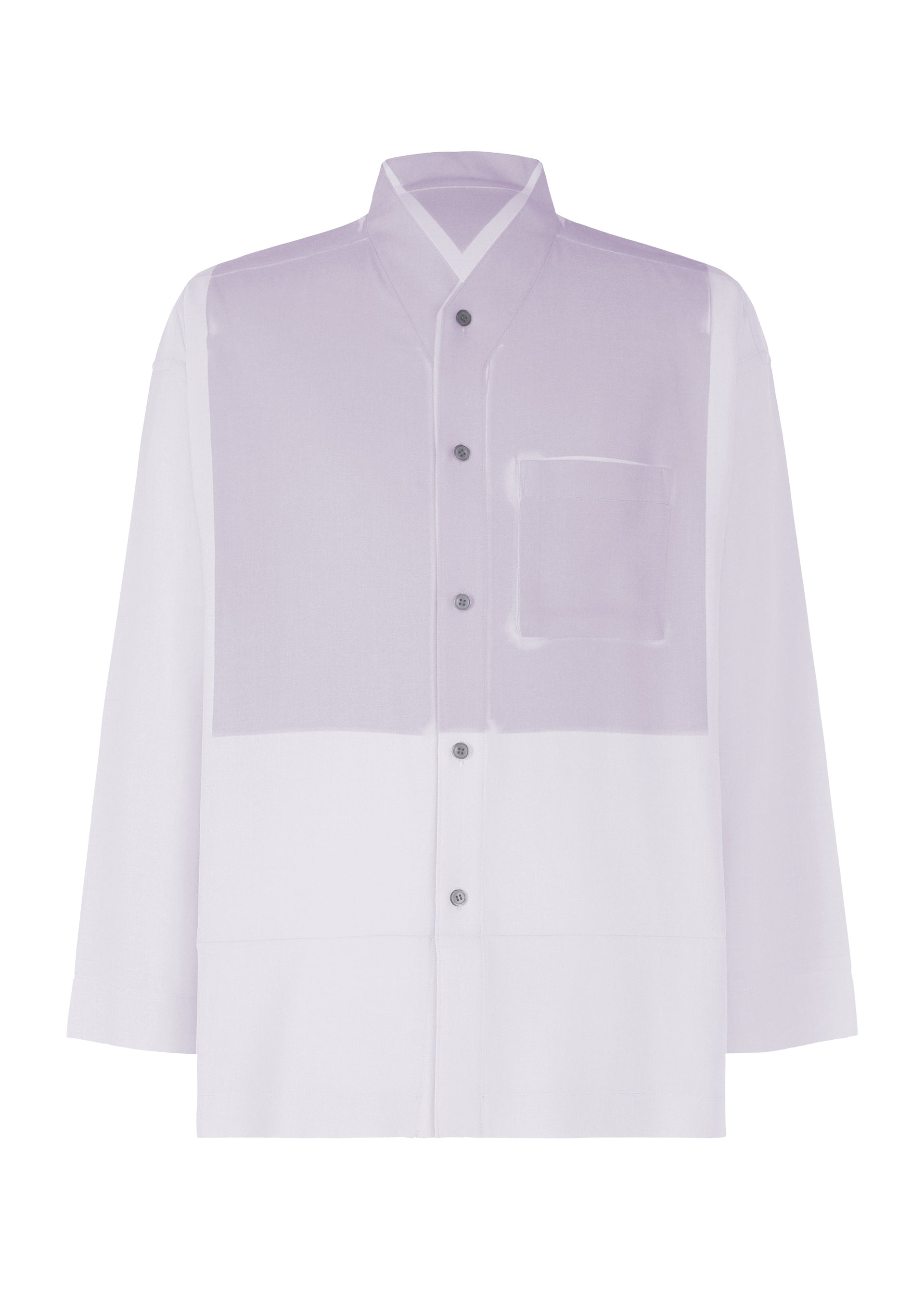 Issey Miyake Homme Plissé Press košile červená vel. 3