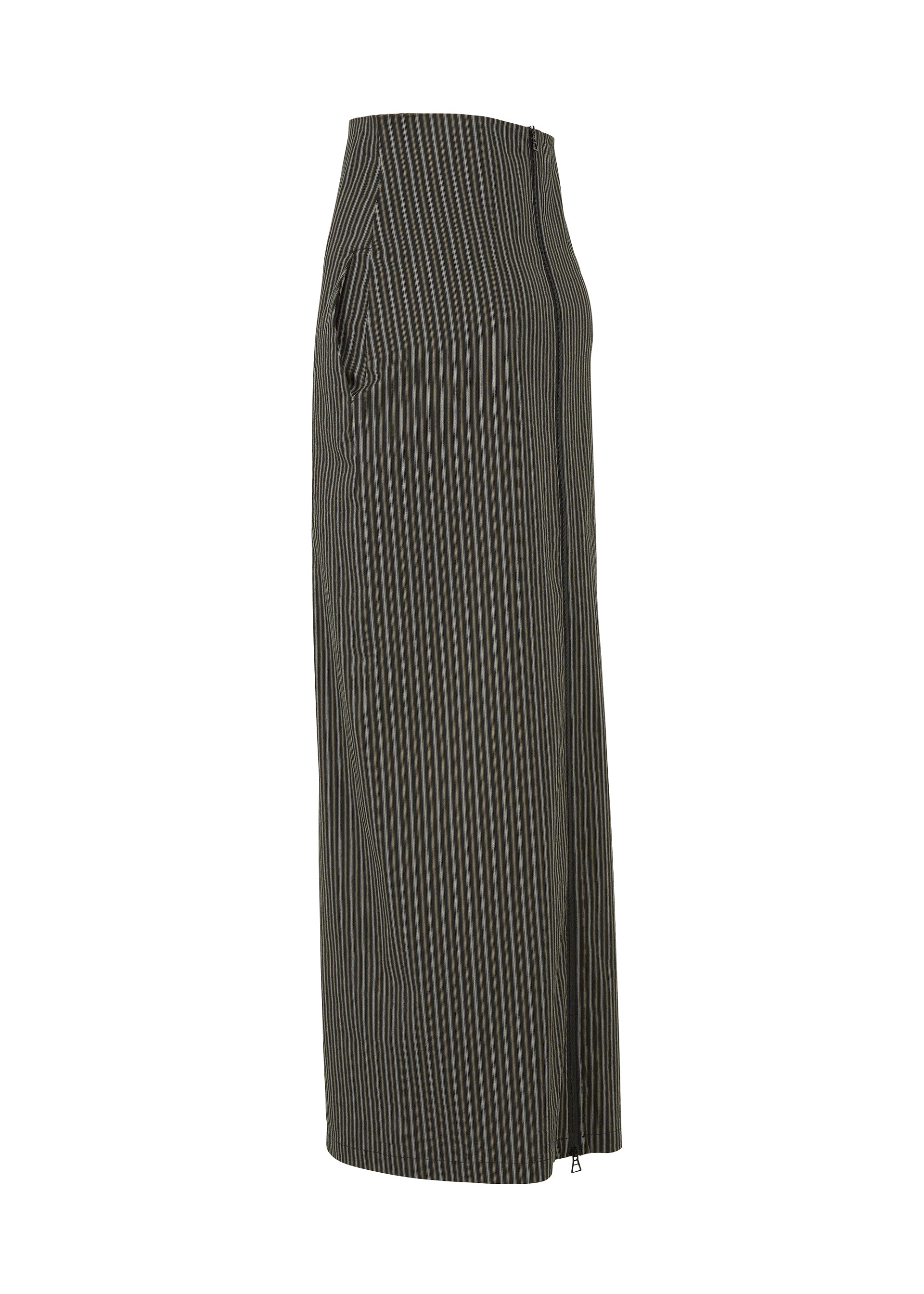 Issey Miyake Allow Stripe IM63FG094 sukně černá vel. 2 pruhovaná