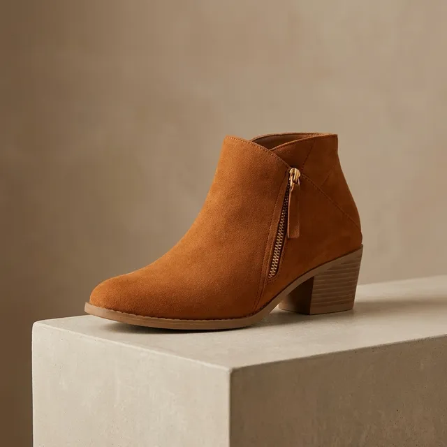 Norielle kotníkové boty na zip taupe 38