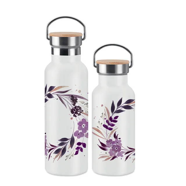Magifešn Věneček termoska 500 ml Něžná fialová nerez