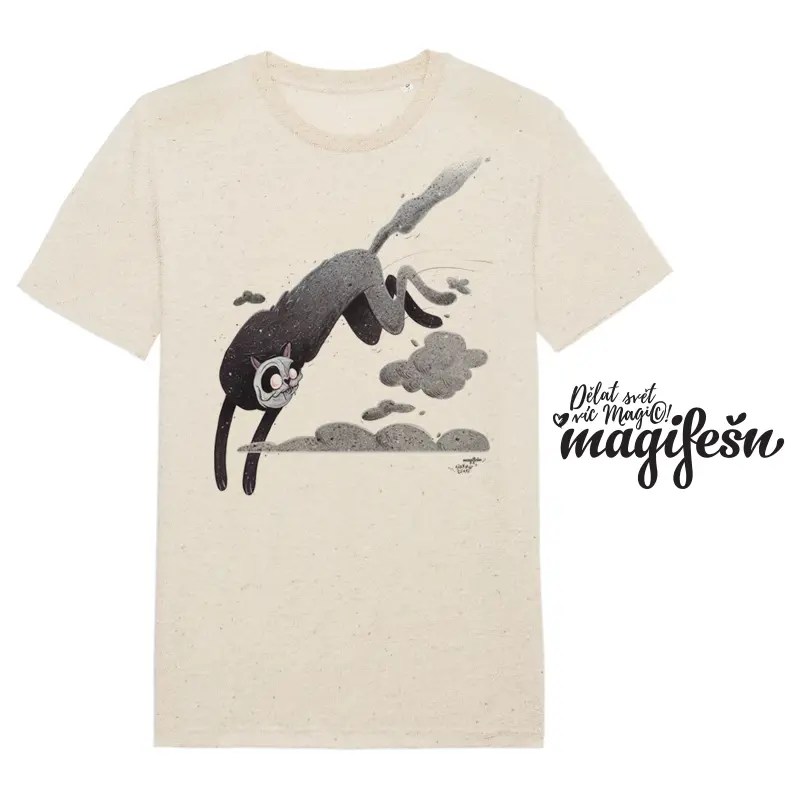 Magifešn XY Cool Cat tričko bio unisex