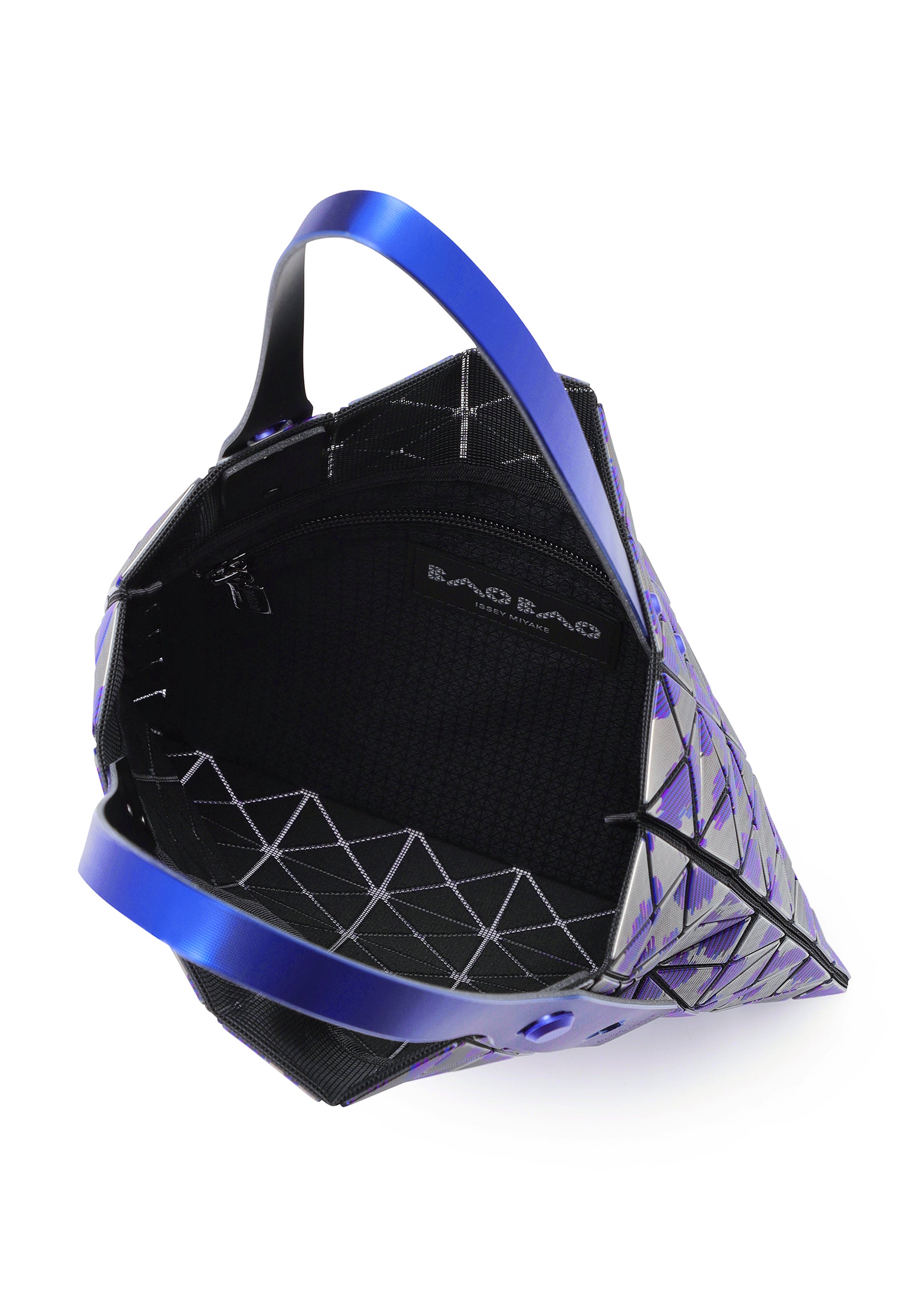 Issey Miyake Chimera metalická tote kabelka růžová