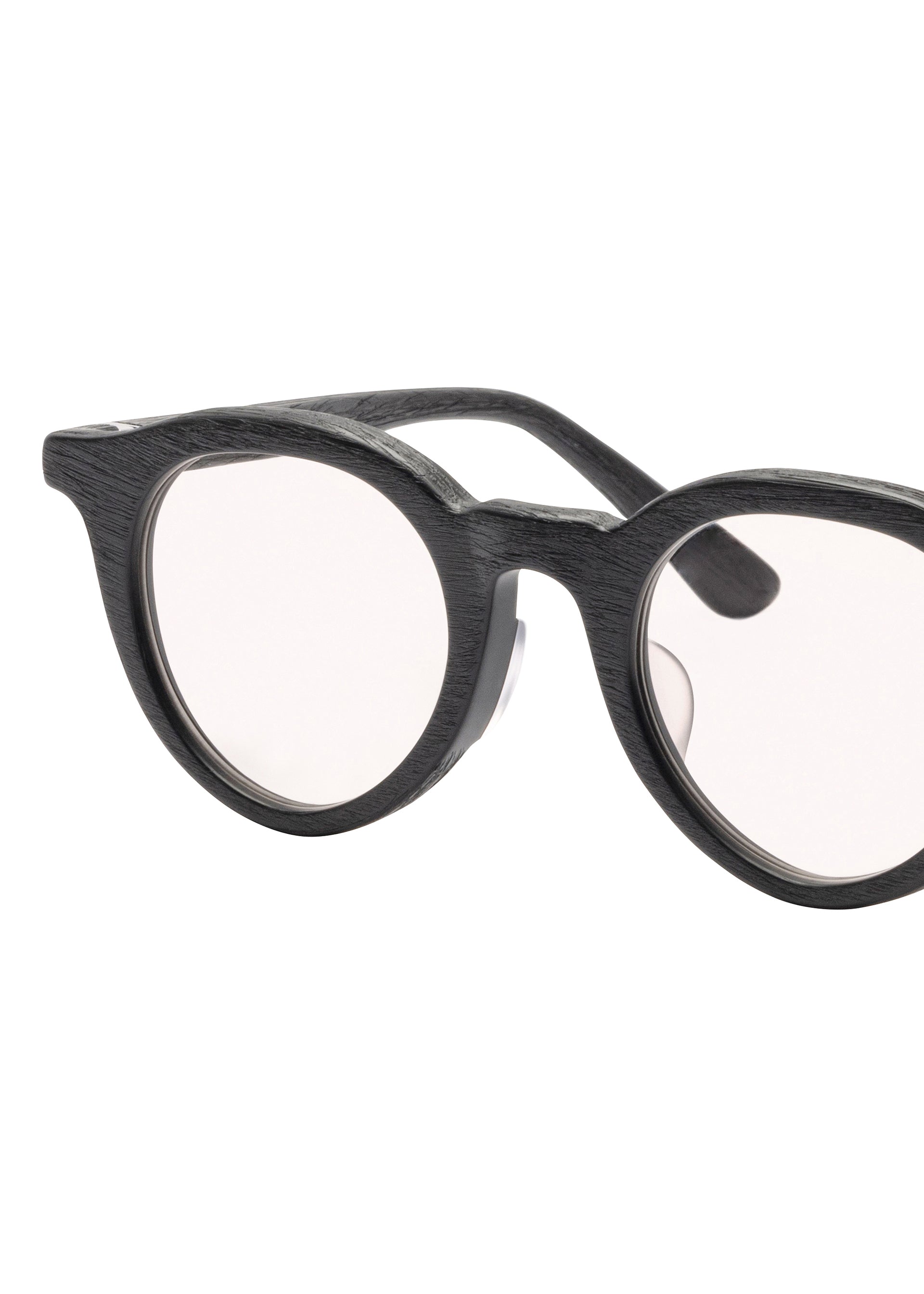 Issey Miyake Eyes Wood-Boston sluneční brýle černé