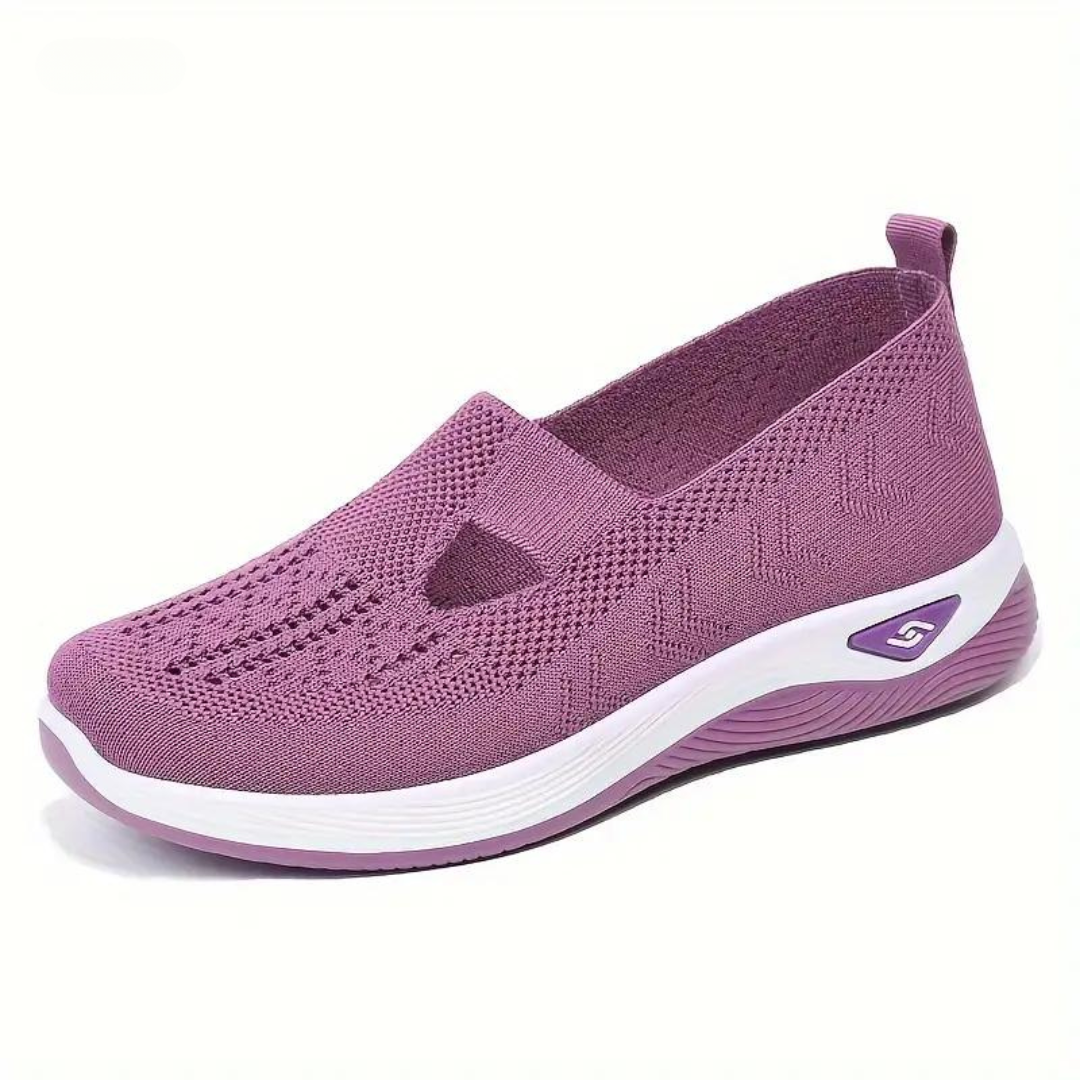 Norielle Slip-On perforované tenisky černé