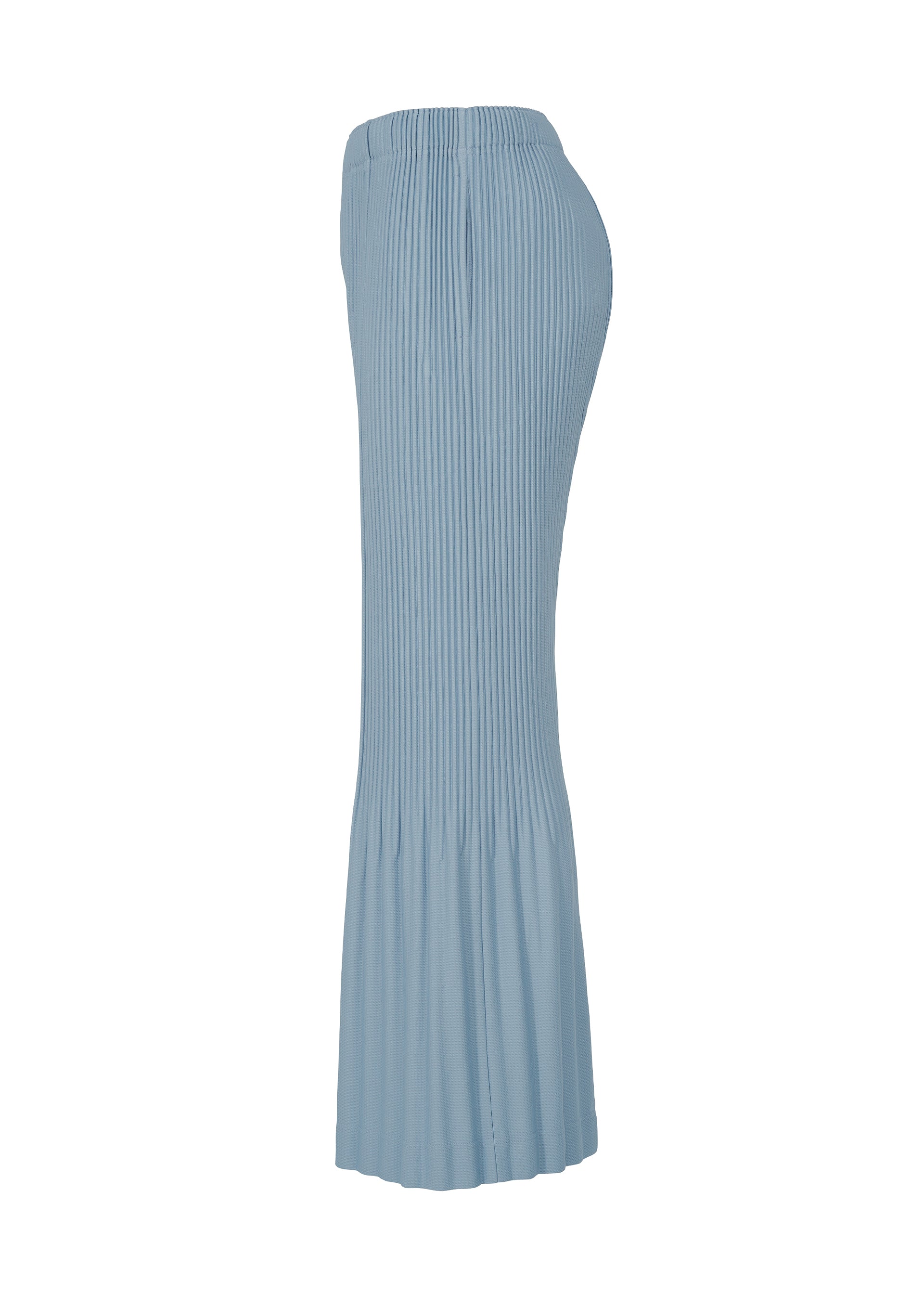Homme Plissé Issey Miyake Pleats Bottoms 1 kalhoty černé flare