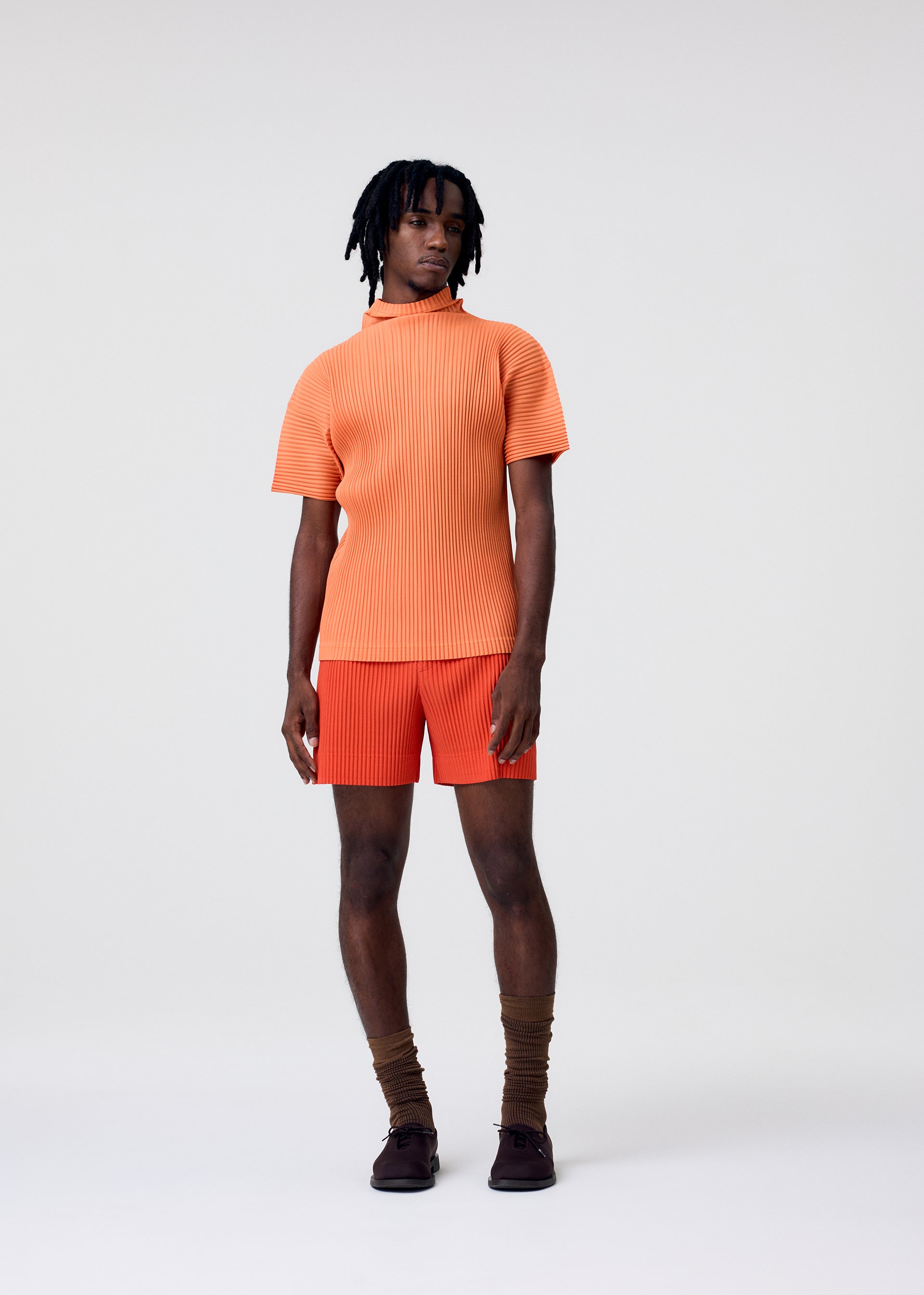 Issey Miyake Homme Plissé Agave Mesh triko černé vel. 3