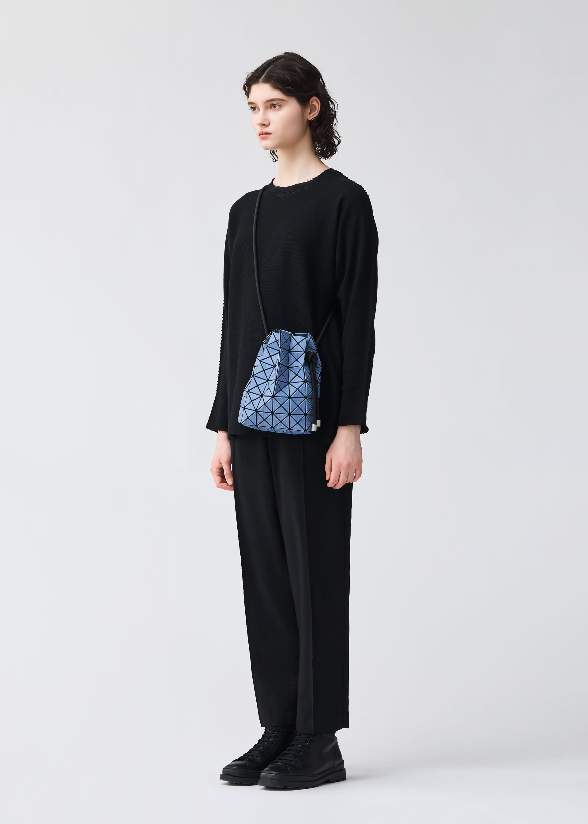 Issey Miyake Bao Bao Wring Denim kabelka Black 2v1 denim