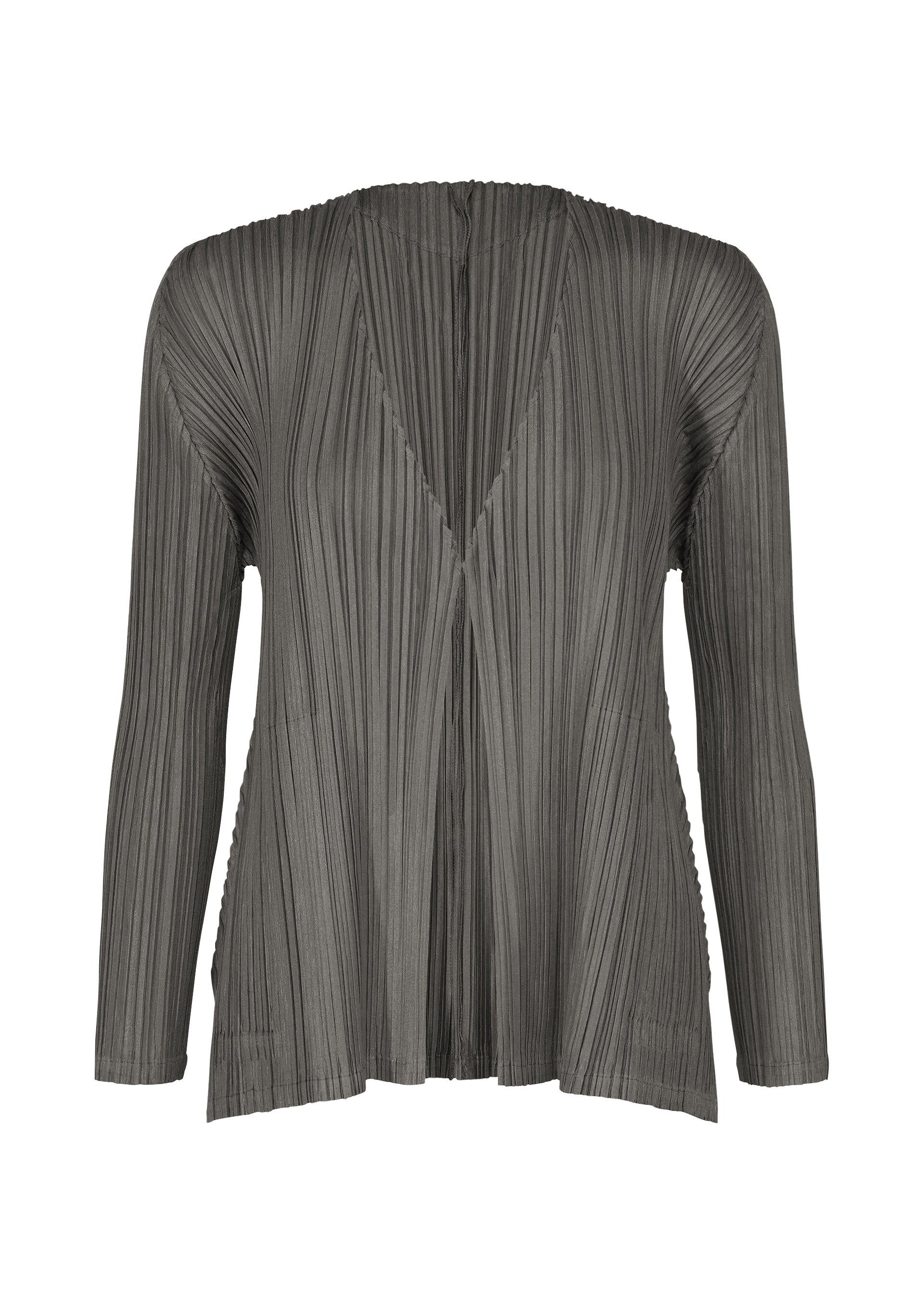 Pleats Please Mellow Pleats kardigan černý s kapsami