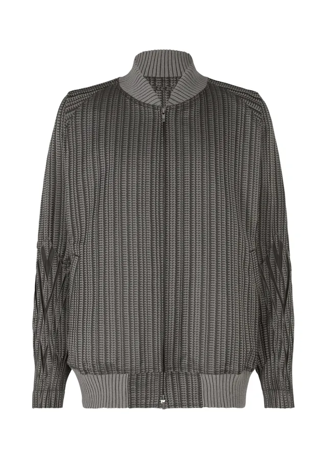 Issey Miyake Type-S 001-1 bunda gray-hued strečová