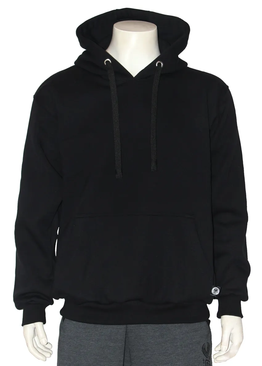 Alien DNA PURE Hoodie Black pánská mikina černá bavlna