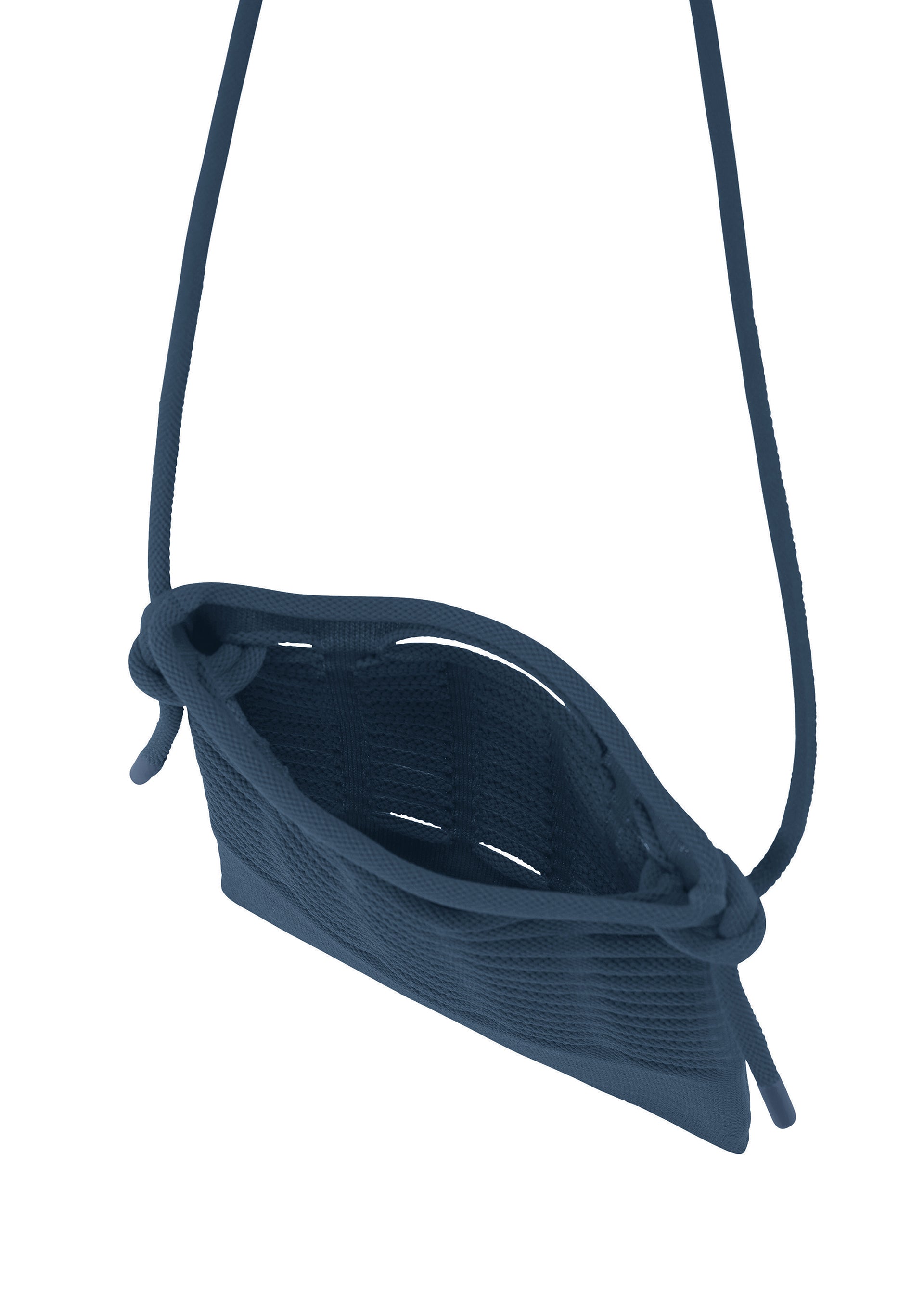 Issey Miyake Mokko S.C. mini kabelka růžová pletená