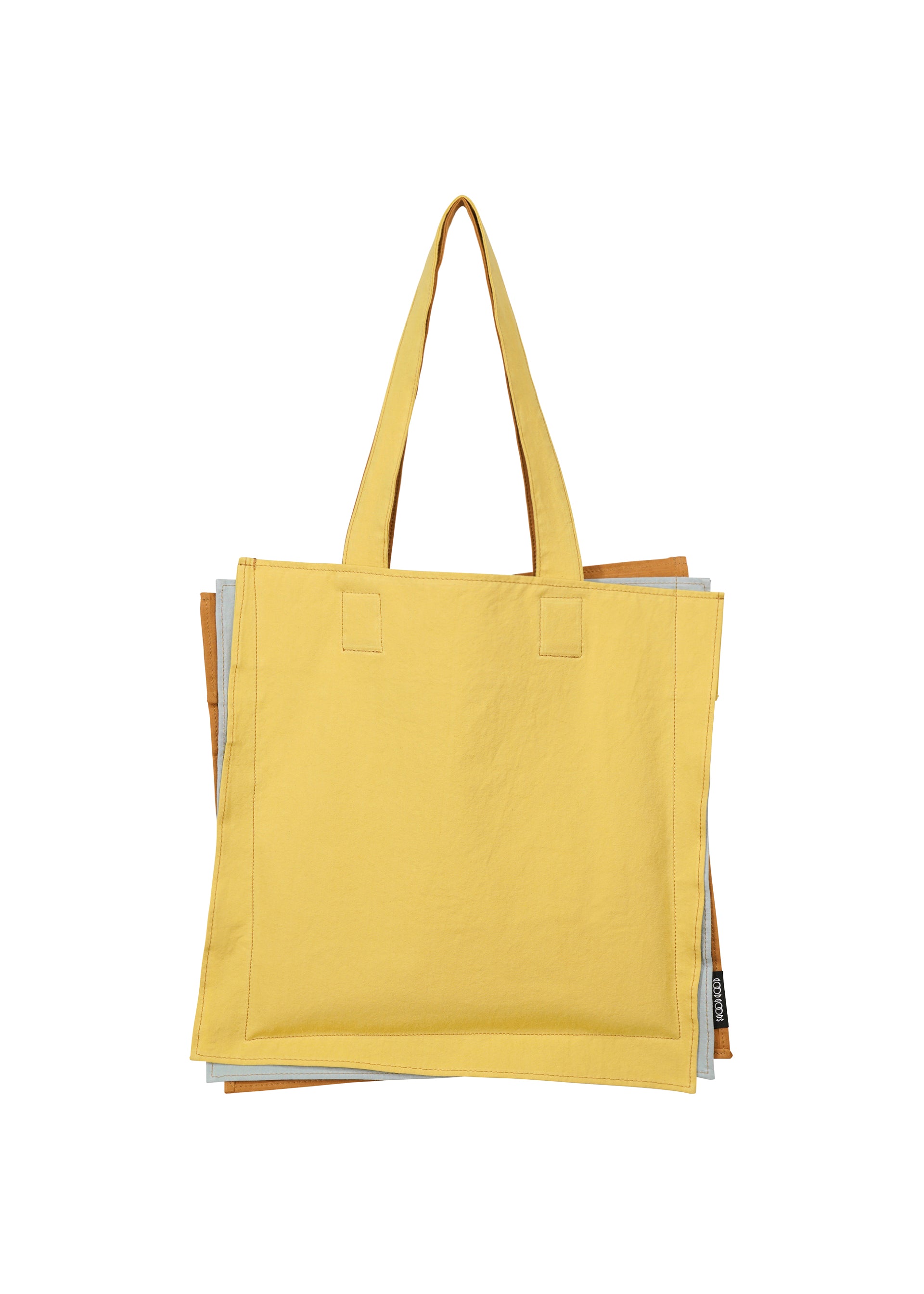 Issey Miyake Irogami tote bílý mix bavlna A4