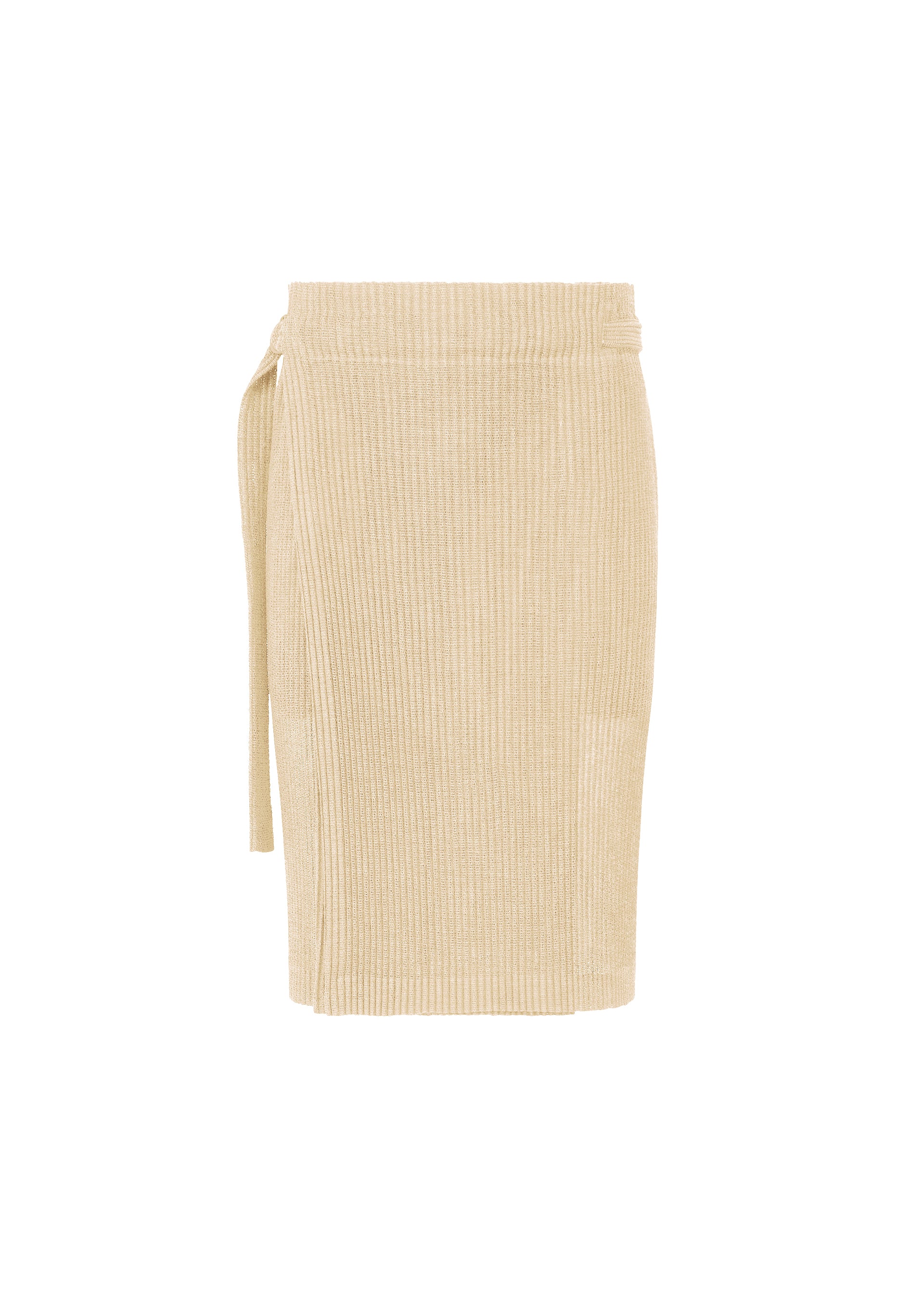 Issey Miyake Rustic Mesh zavinovací sukně černá