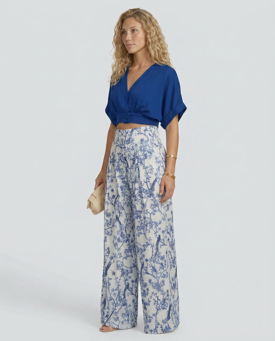 Norielle crop top s véčkem černý M