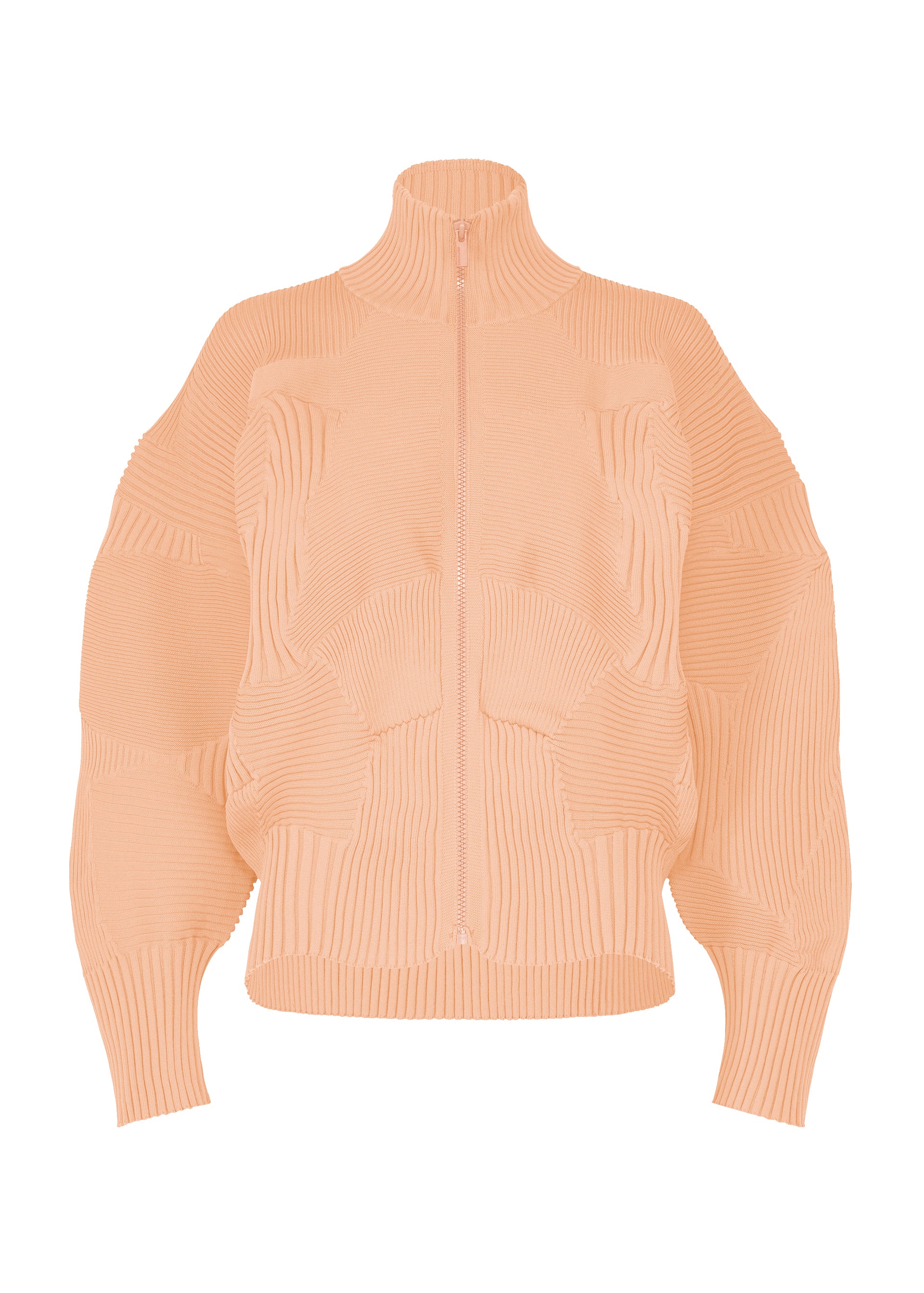 Issey Miyake KONE KONE kardigan černý na zip