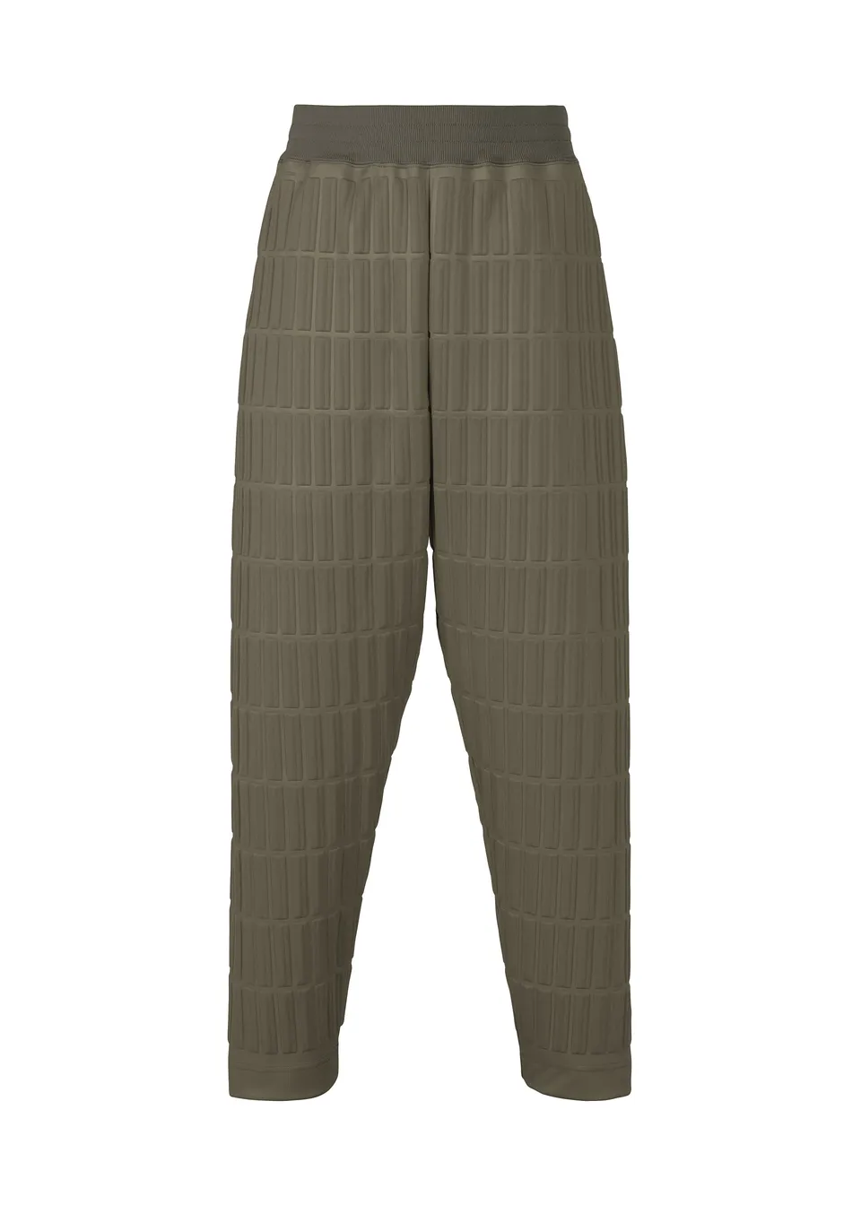Issey Miyake Type-E 001 kalhoty tmavě šedé strečové
