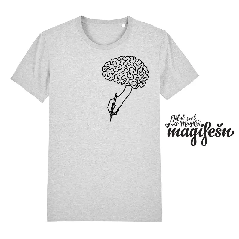 Magifešn BIO tričko XY Brainstorming biobavlna