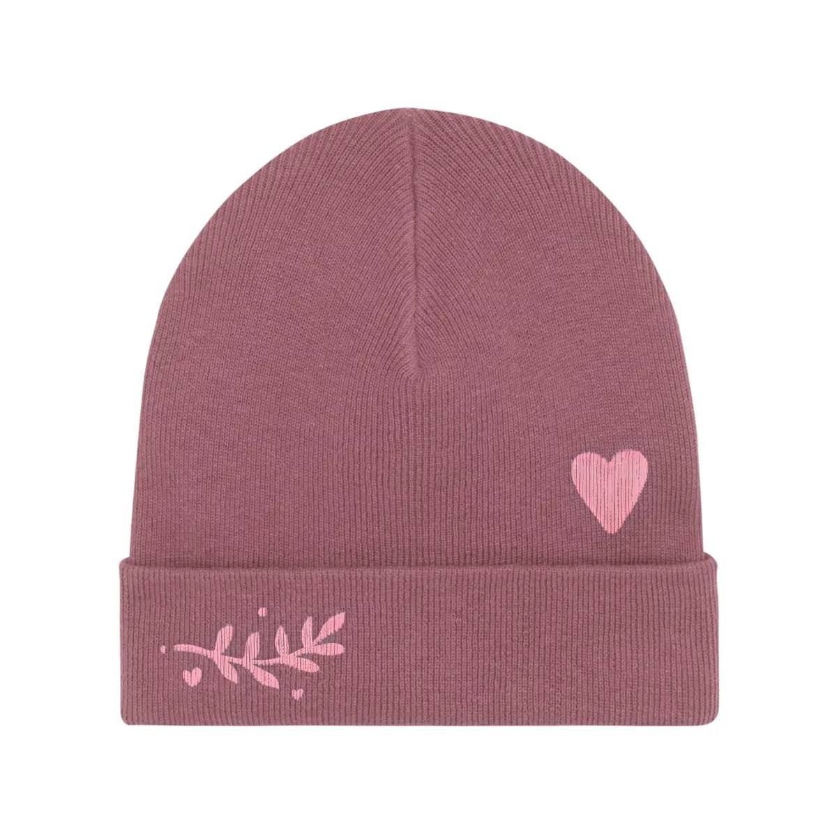 Magifešn WIN LOVE&NATURE bio čepice s výšivkou