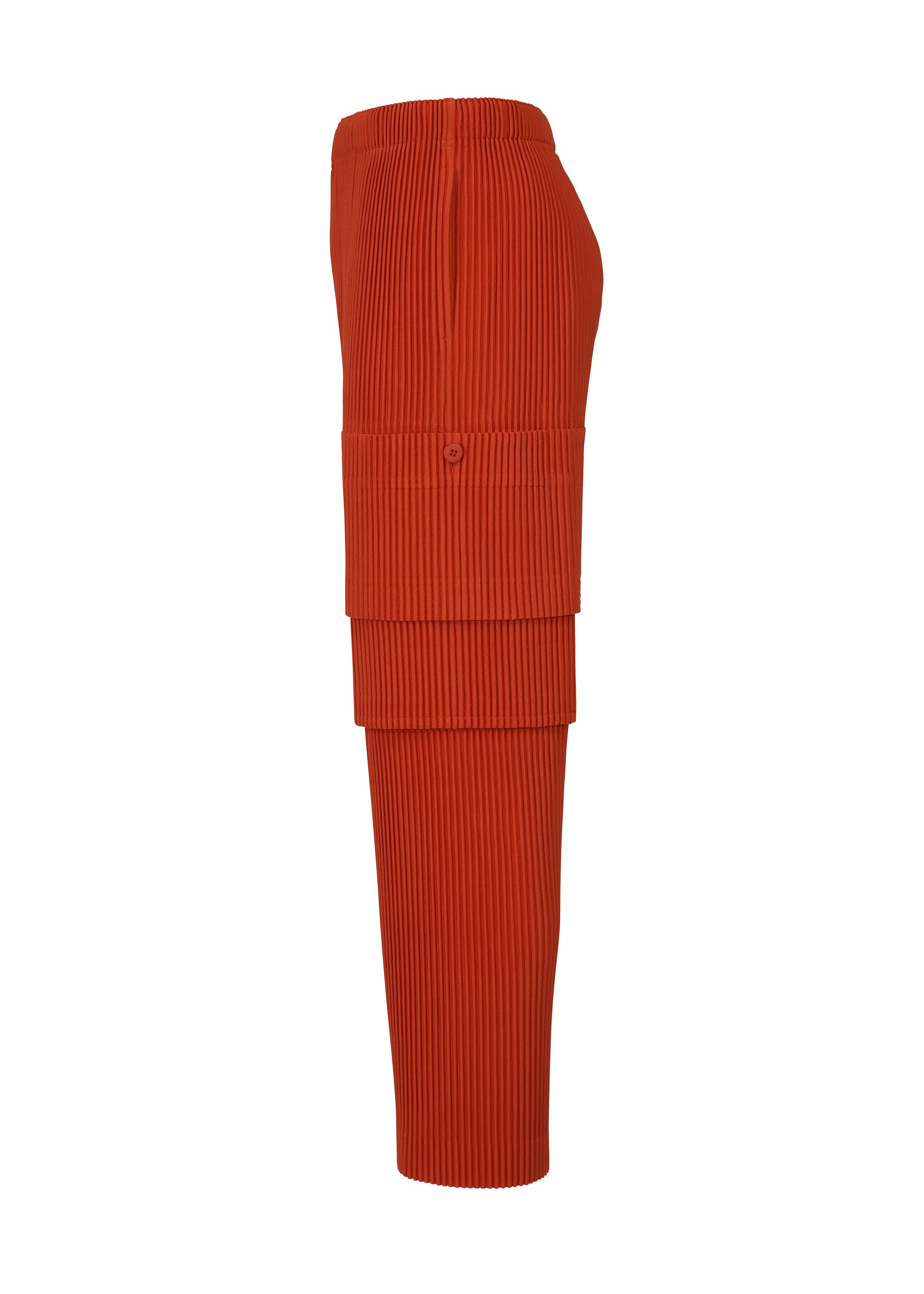 Homme Plissé Issey Miyake Multi-Pocket kalhoty šedé kapsové