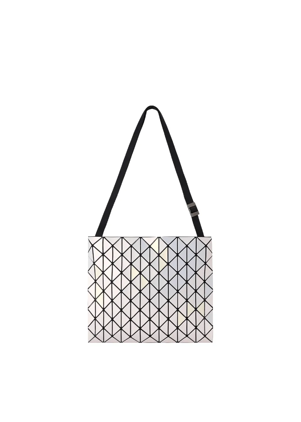 Issey Miyake Row Metallic kabelka White
