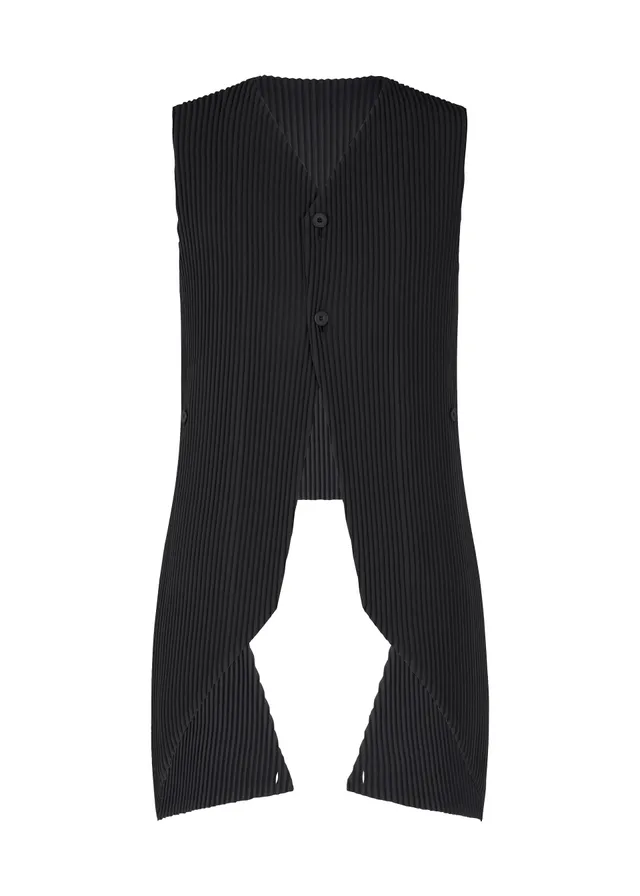 Issey Miyake Tuxedo Pleats HP61320 vesta černá plisovaná