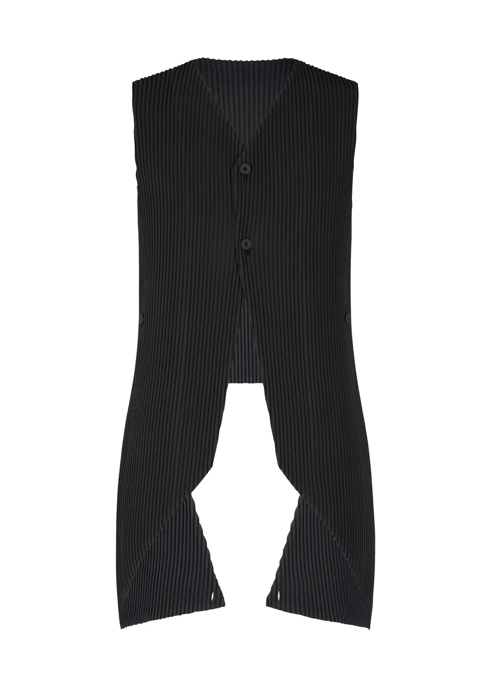 Issey Miyake Tuxedo Pleats HP61320 vesta černá plisovaná