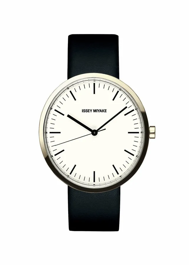 Issey Miyake Ellipse IW05300 hodinky černé oválné