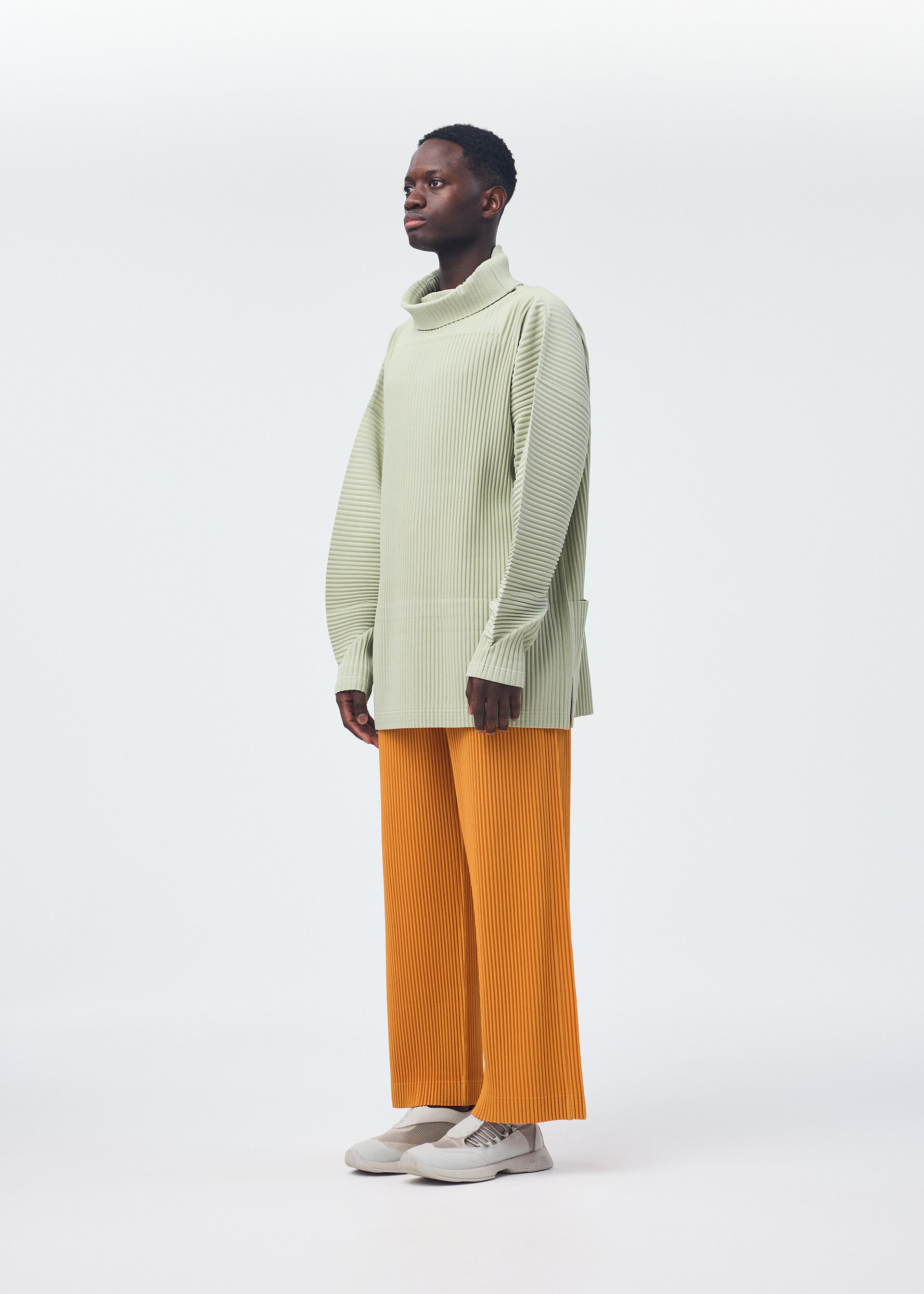 Issey Miyake Monthly Colors October kalhoty černá 2 rovné