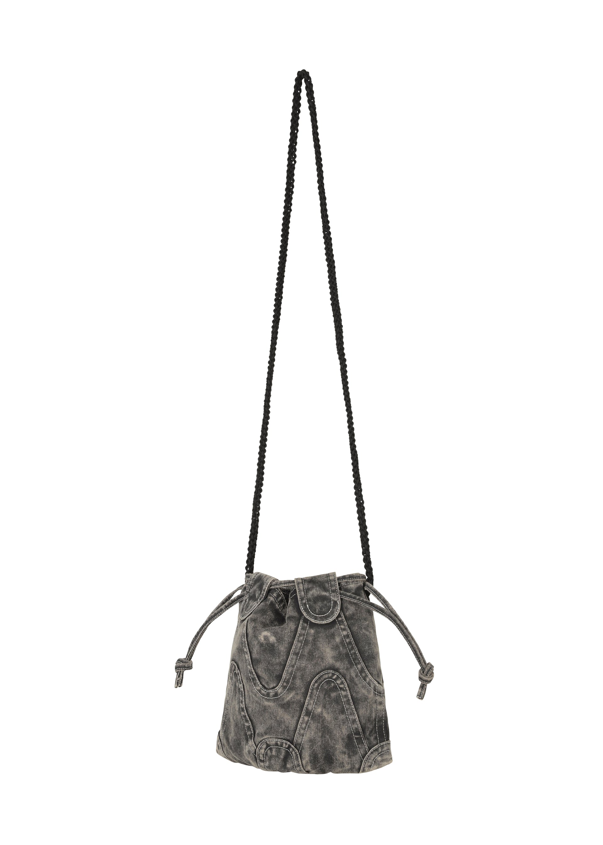 Issey Miyake Elements Bag kabelka černá přes rameno
