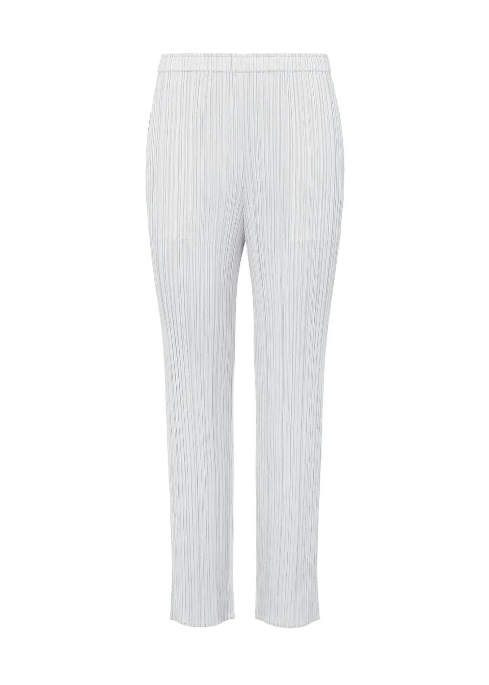 Issey Miyake Basics PP15001 kalhoty světle šedé