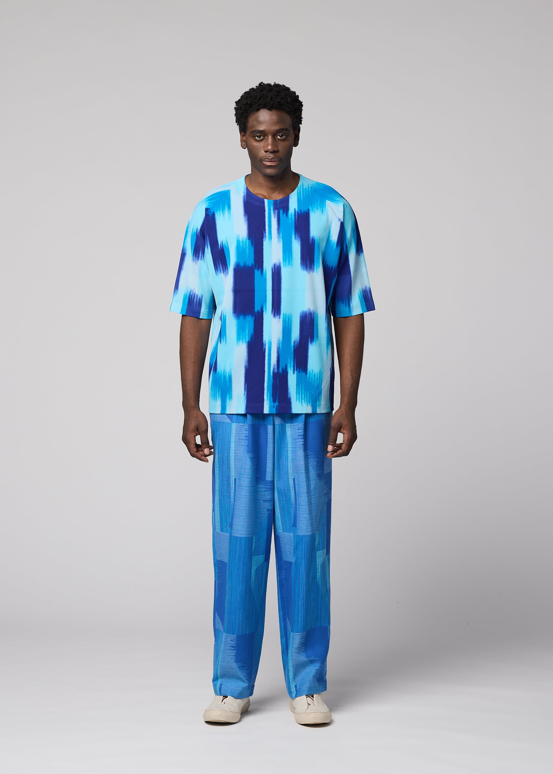 Issey Miyake Flat Dye T tričko černé pánské