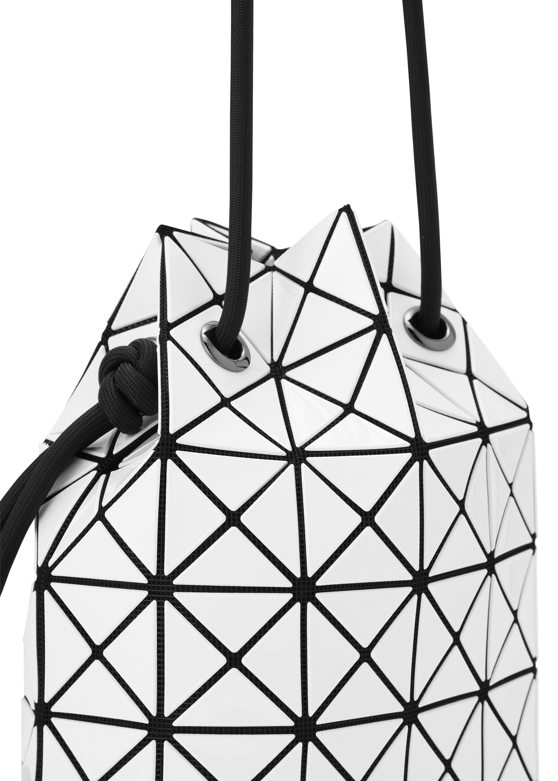 BAO BAO ISSEY MIYAKE WRING kabelka bílá enamel