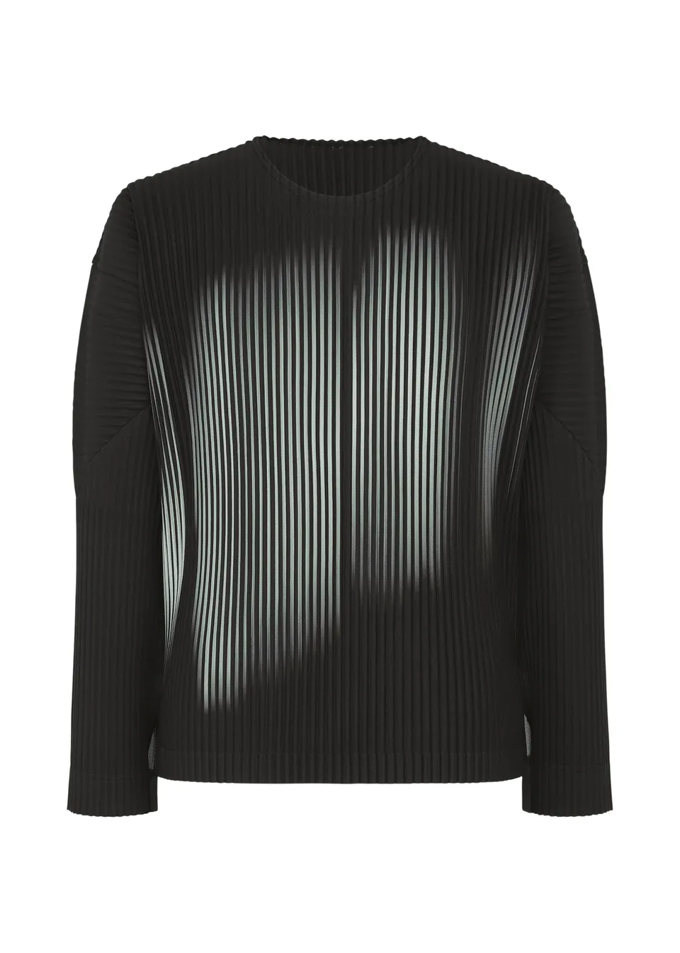Issey Miyake In The Shadow top s dlouhým rukávem černý