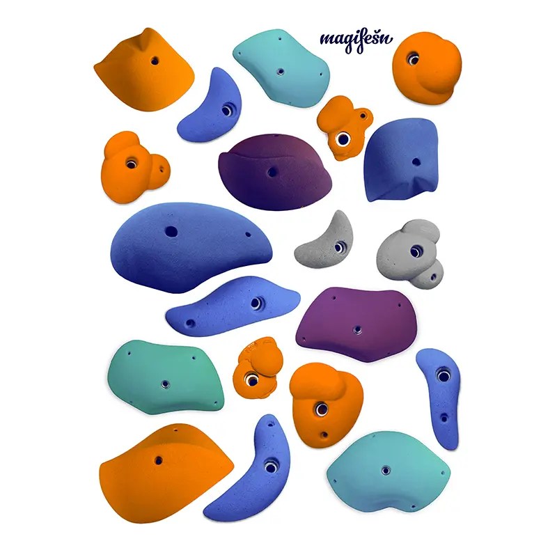 Magifešn XY Lezecký hold źlutá tričko unisex bio