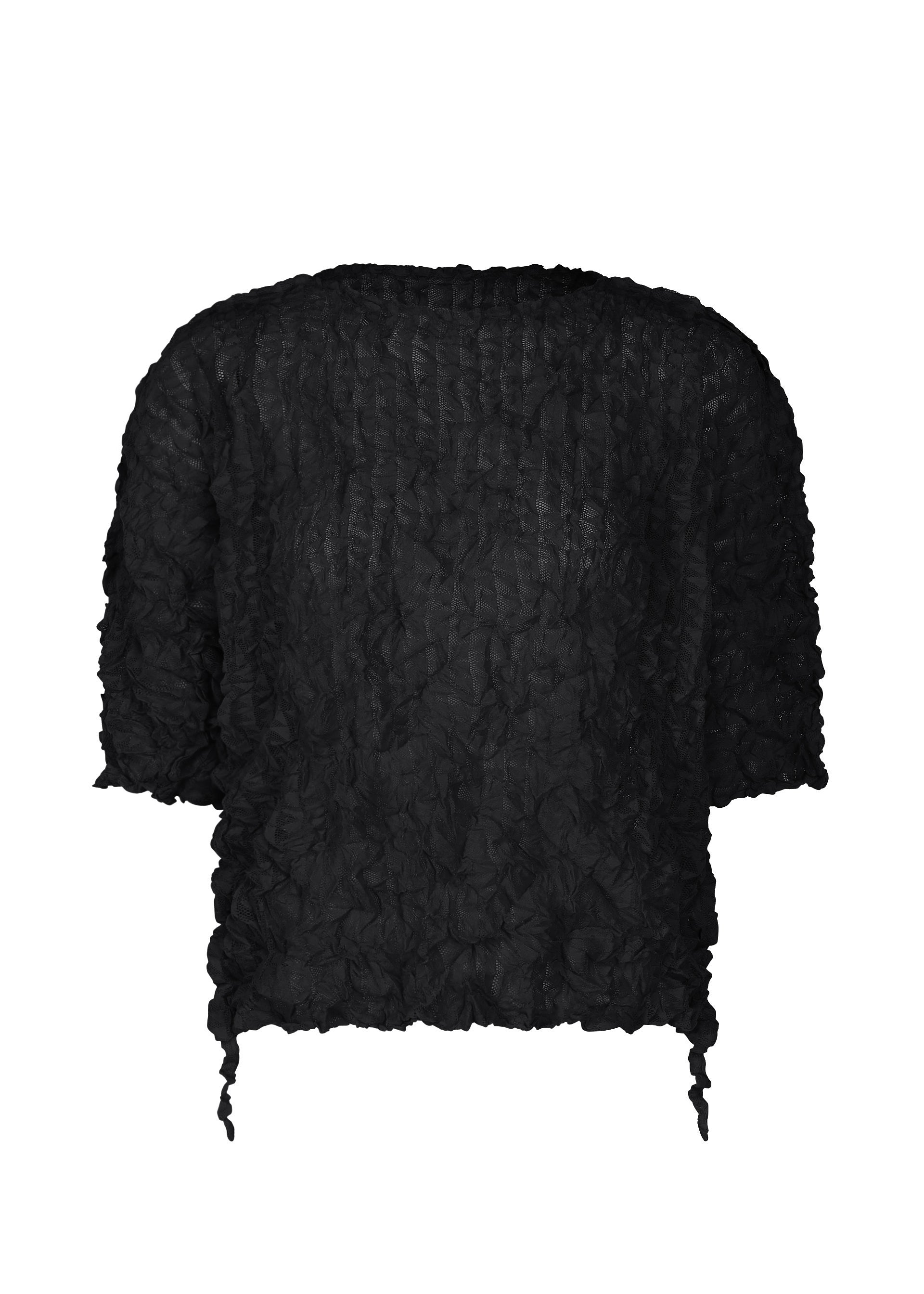 Issey Miyake Kaleidoscope Lace Meringue top bílý