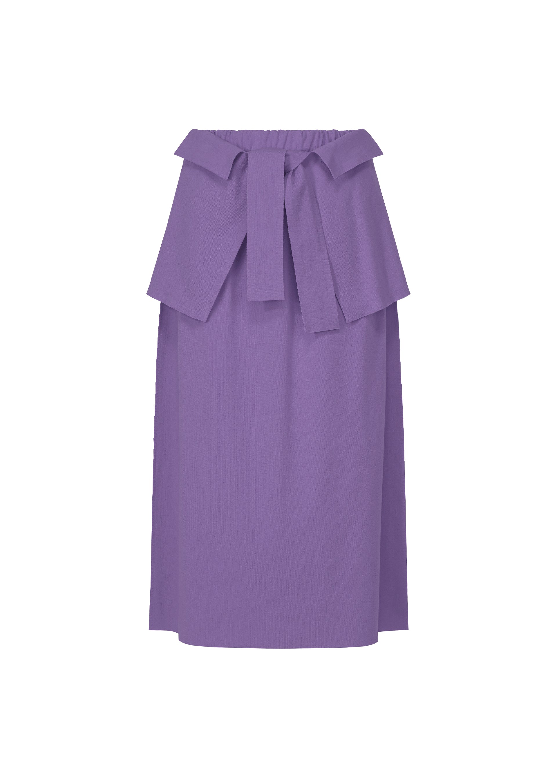 me Issey Miyake Flat Jersey sukně černá bavlněná