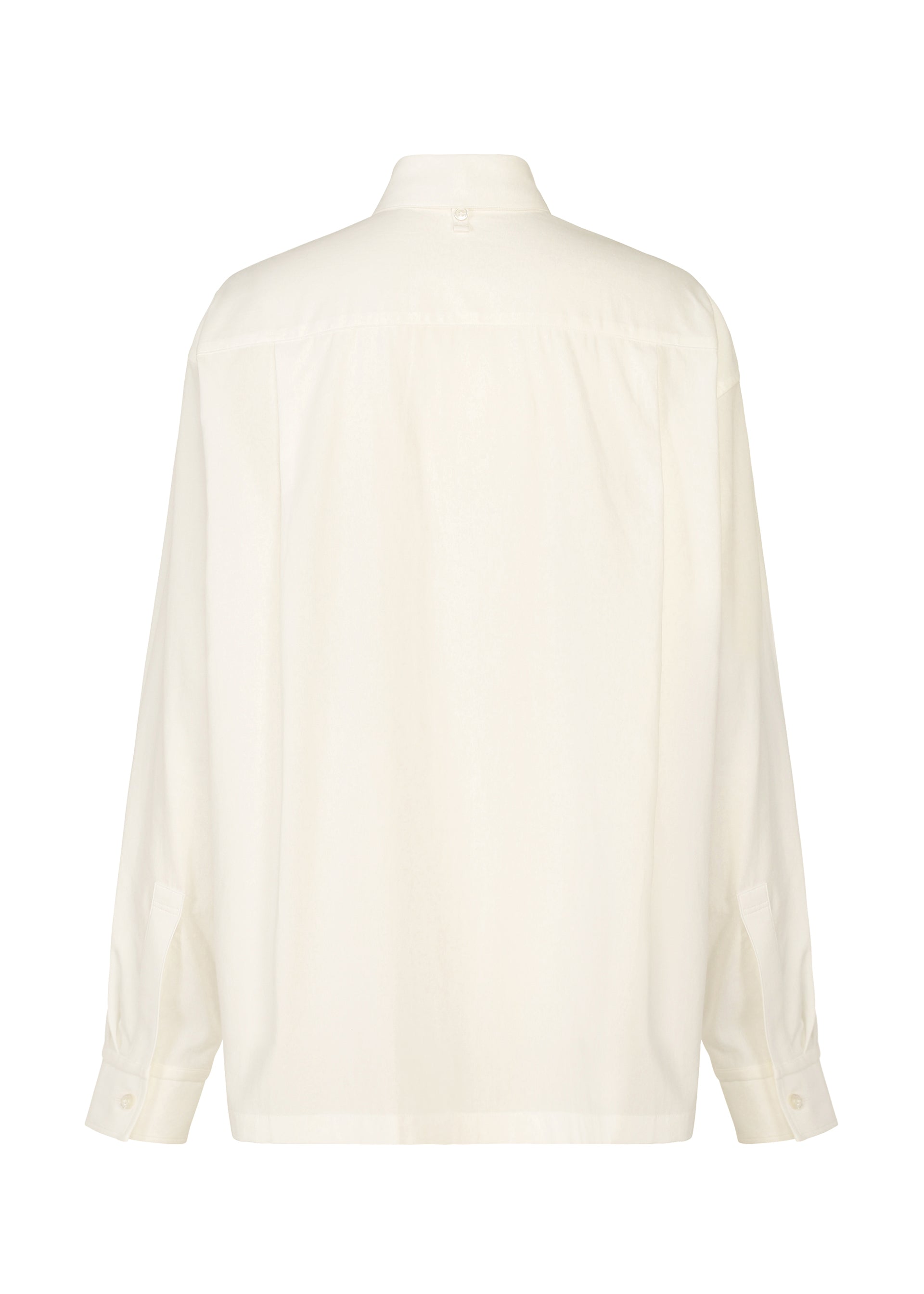 Issey Miyake Monsieur Shirt košile White bavlněná