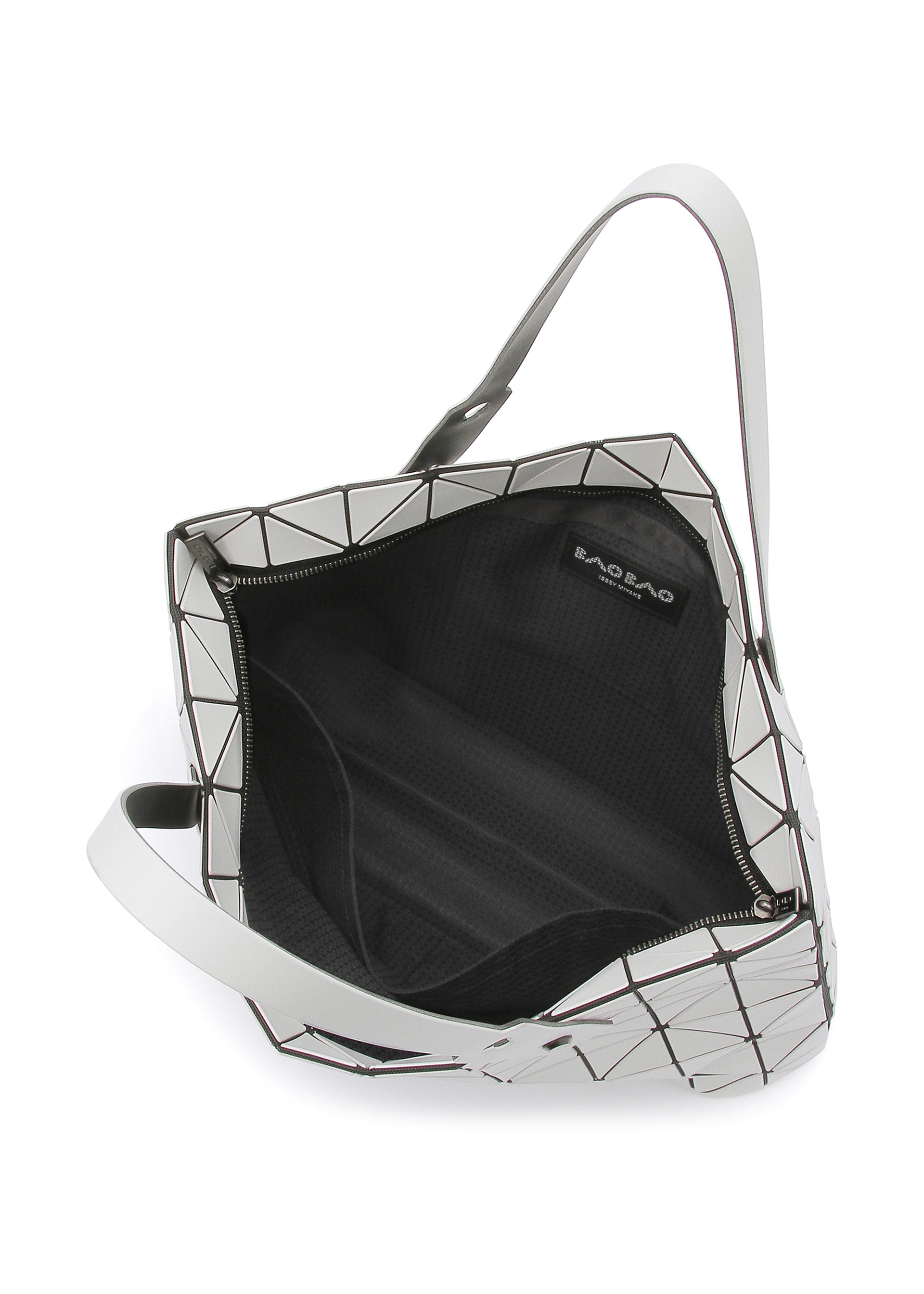 Issey Miyake Rock Matte kabelka Light Gray