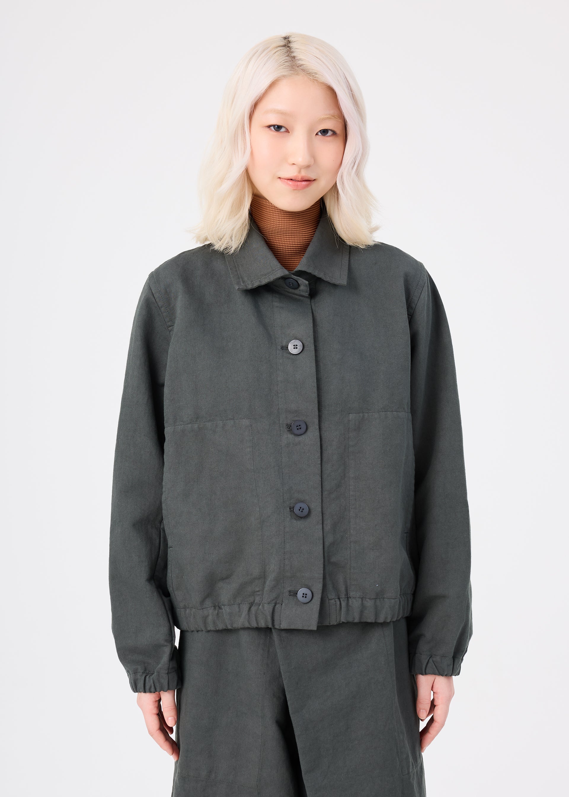 me Issey Miyake Pina Cloth bunda yellow beige