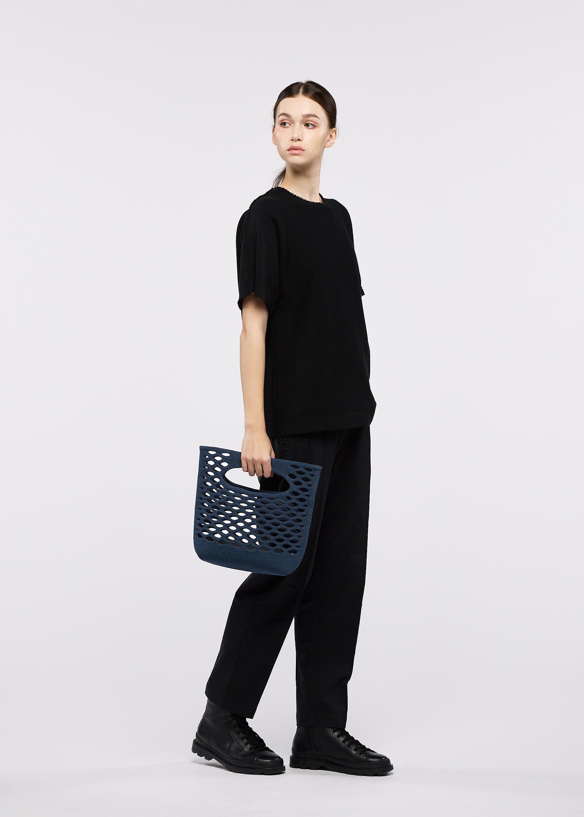 Issey Miyake Mokko Washi tote taška off white