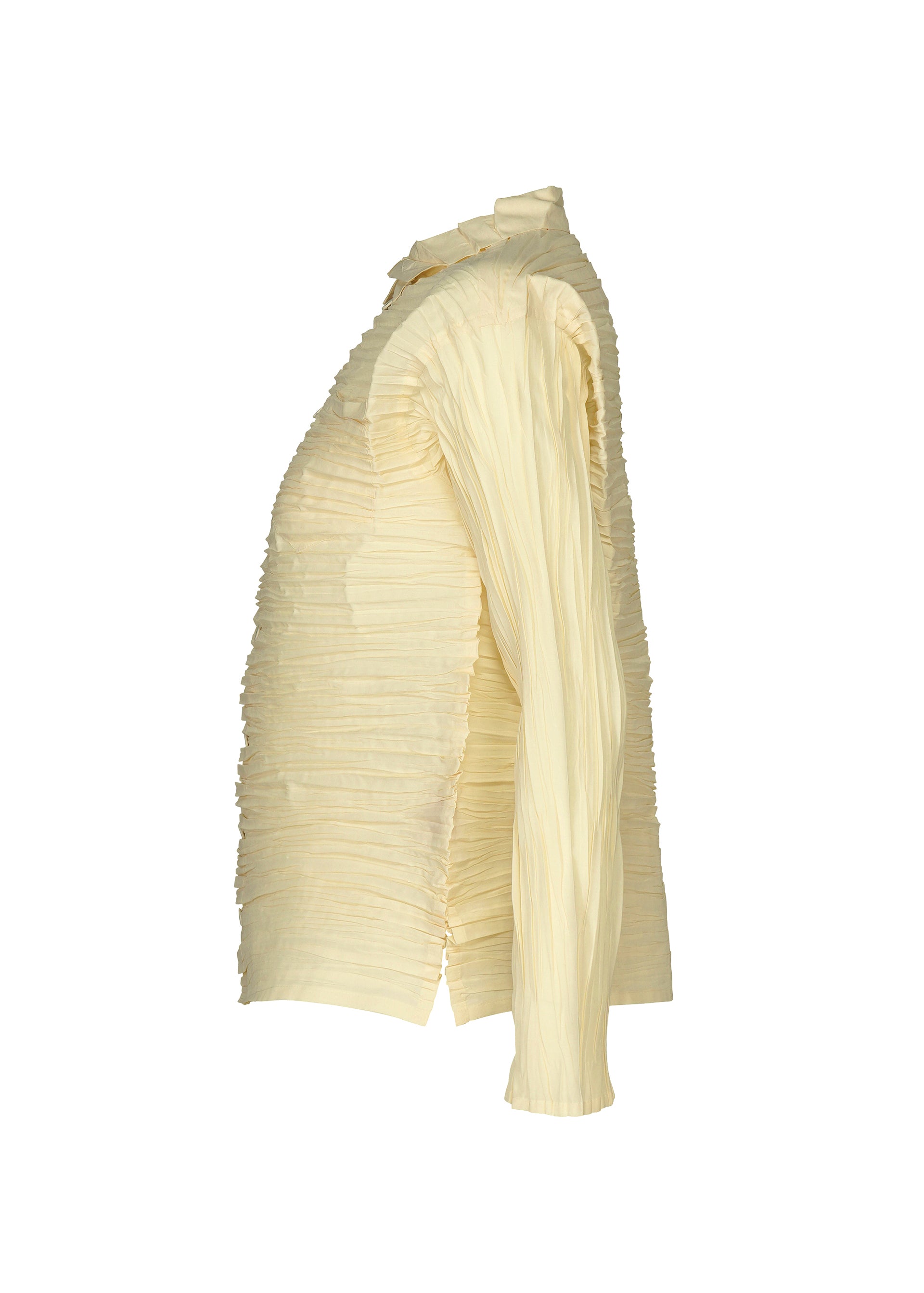Issey Miyake Shibari Shirt košile bílá vel. 2 řasená